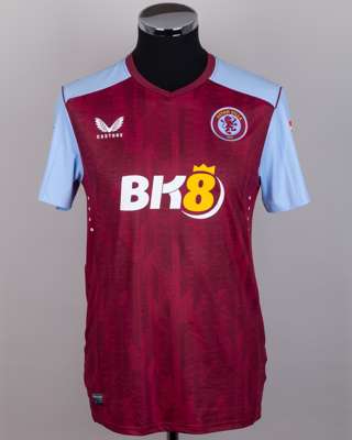 Leon Bailey claret and blue No.31 Aston Villa short-sleeved shirt