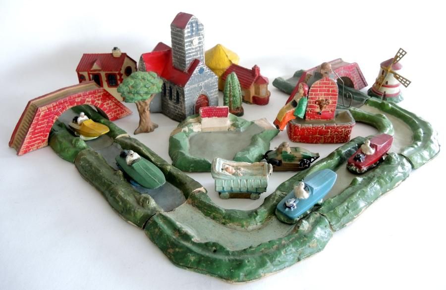 CIJ RENAULT NERVASPORT course N°2 plâtre et farine plastiline 1935