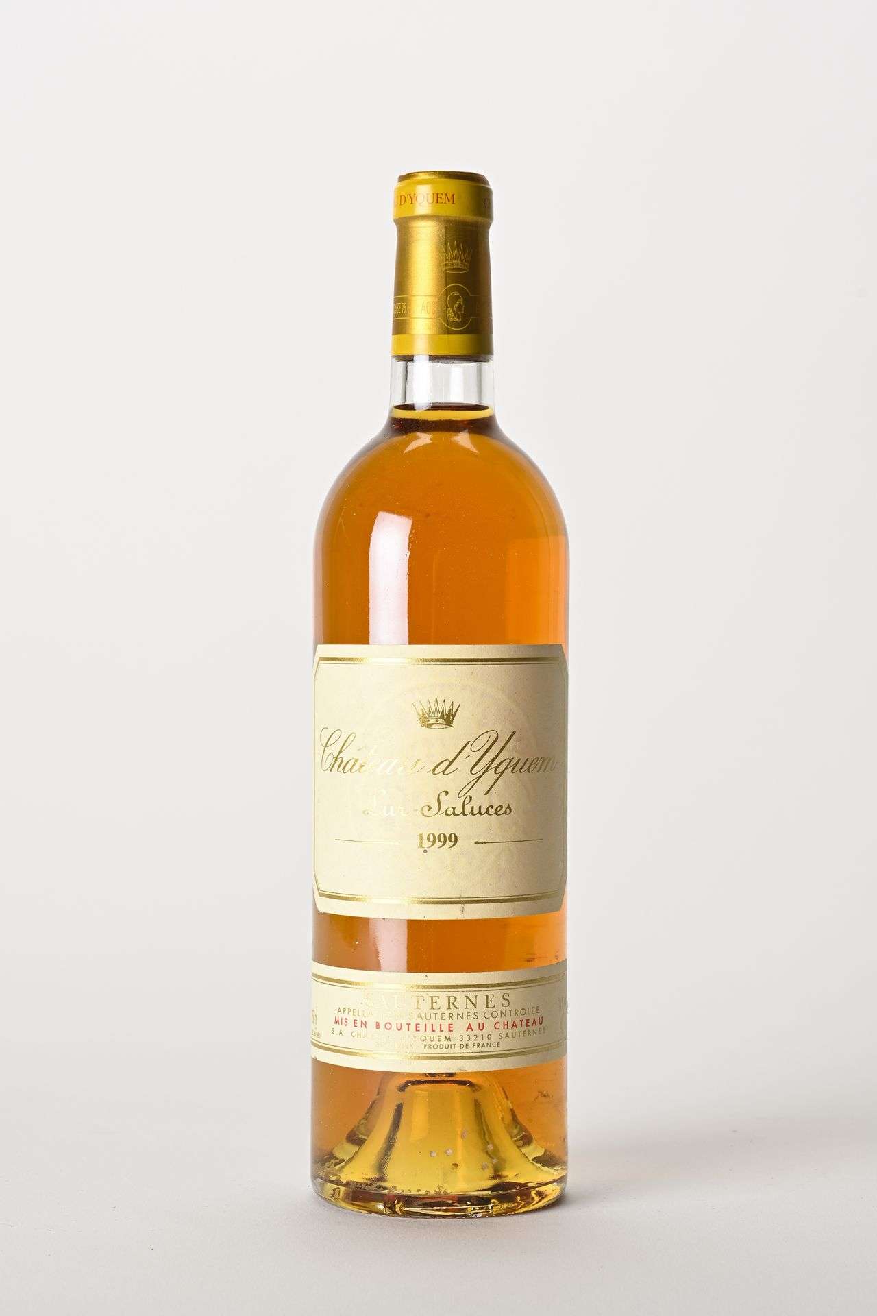 1 B CHÂTEAU D'YQUEM - 1999 - C1 Supérieur Sauternes - Aguttes