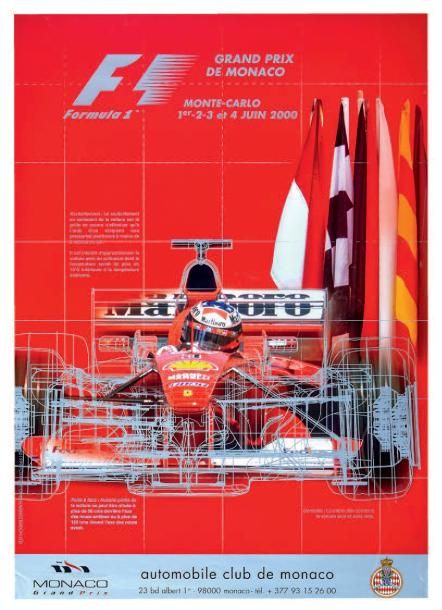 Grand Prix F1 de Monaco 2000 - Aguttes
