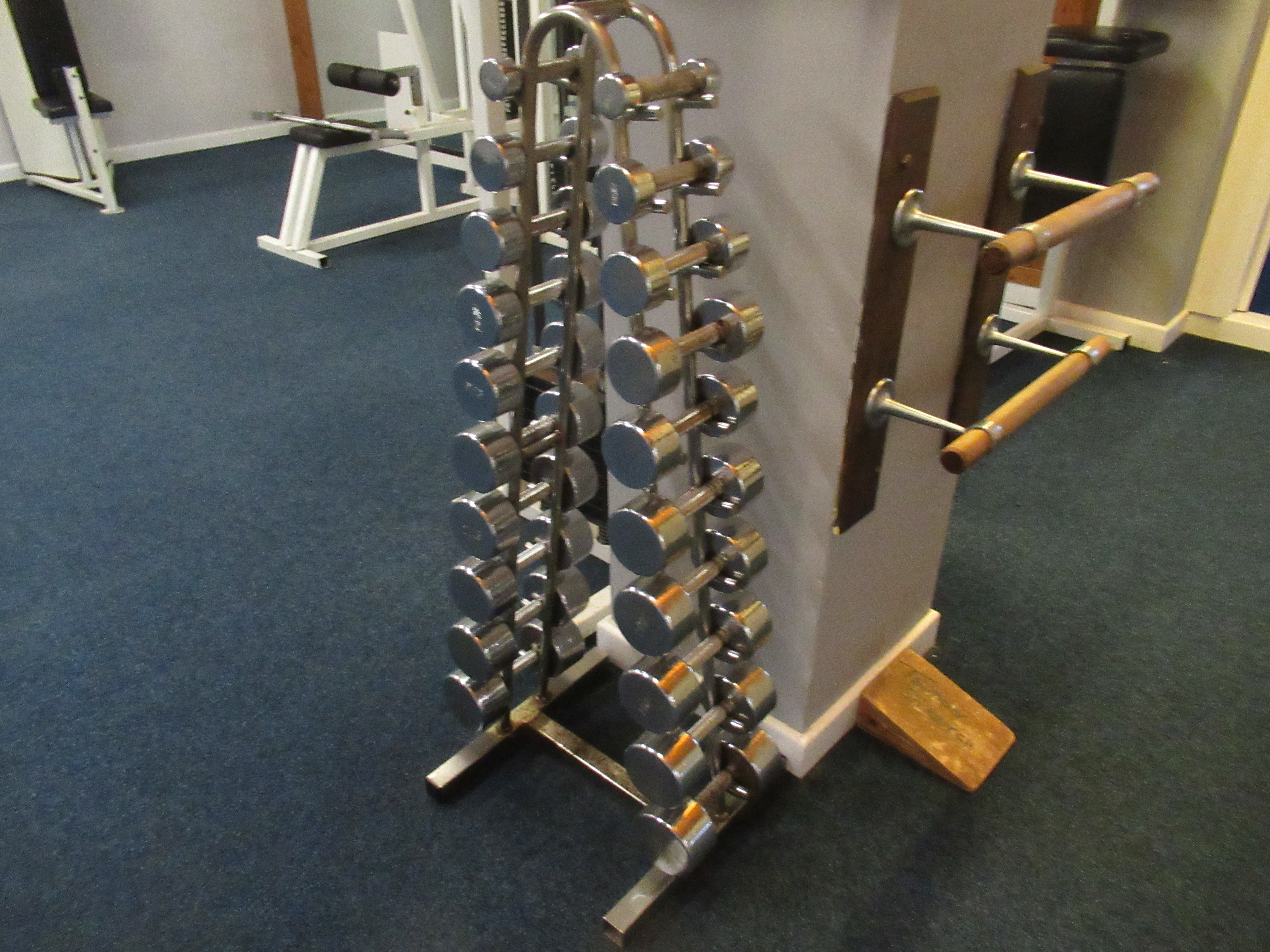Gym Equipment to include Concept 2 Rowing Machine, Dumbell Sets, Recumbent Bikes due to Business Closure