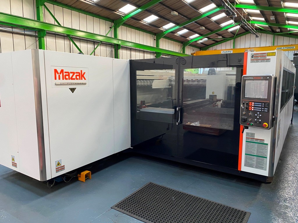 2015 MAZAK OPTIPLEX 4020 CO2 Laser Cutting System, direct from Finance Company