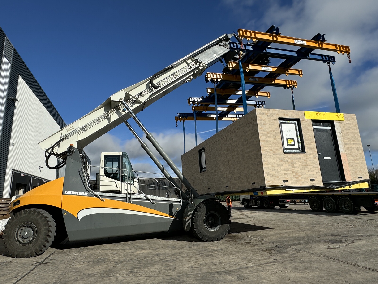 Entire Contents of Leading Modular Building Manufacturer to include Modular Building Assembly Line, Liebherr Reach Stacker, CNC Machinery & more, due to Business Closure