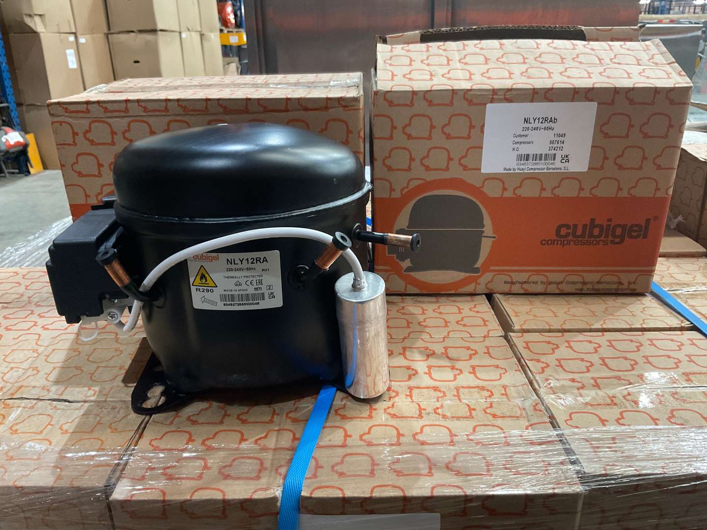 Boxed, Unused Refrigeration Parts & Stocks, on behalf of Leading Catering Specialist