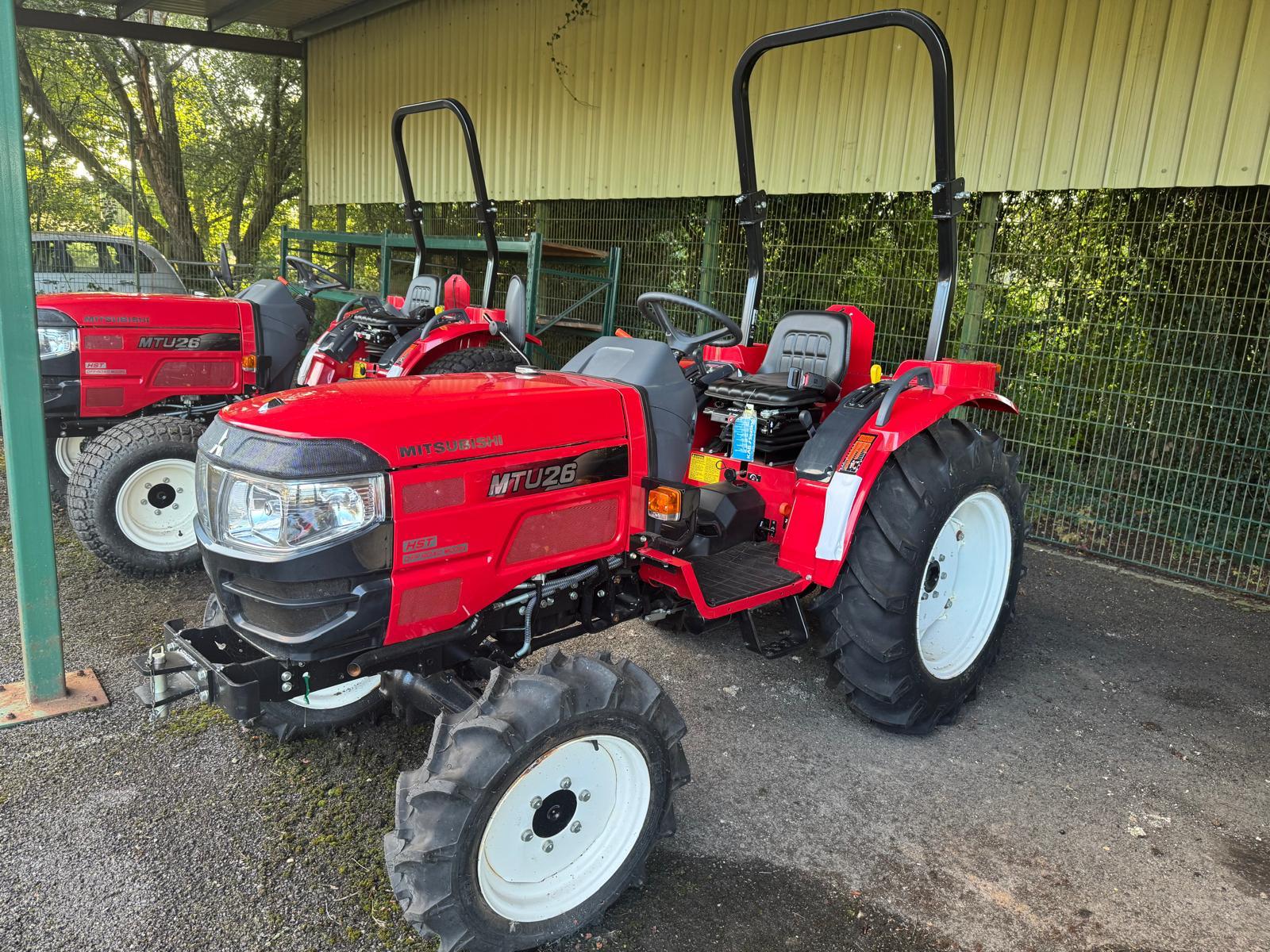 Unused 2024 Mitsubishi MTU26 HST Compact Tractors, due to Stock Clearance | Subject to Vendor Approval