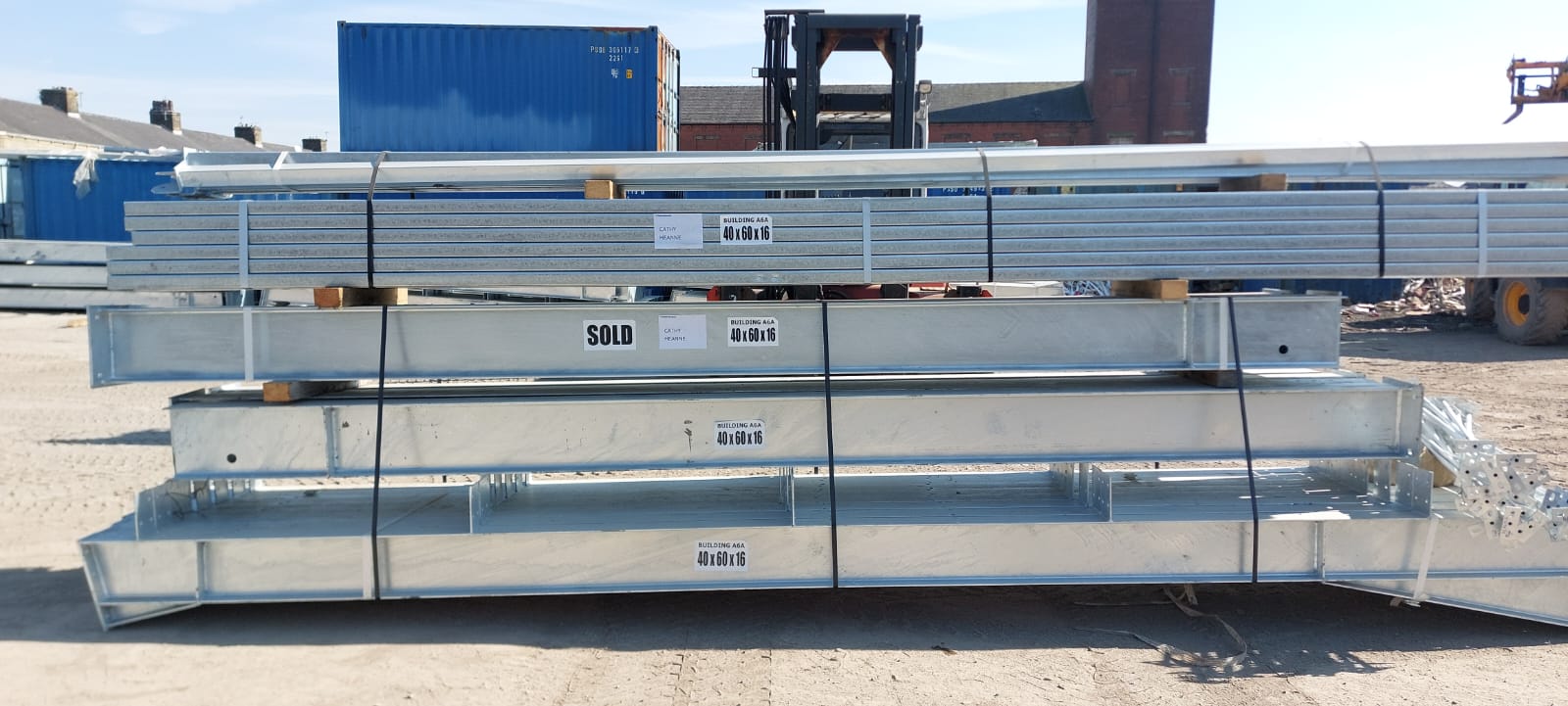 Unused Agricultural Galvanised Steel Buildings in Various Sizes, due to Business Restructure | Loading & Shipping Available | Subject to Vendor Approval