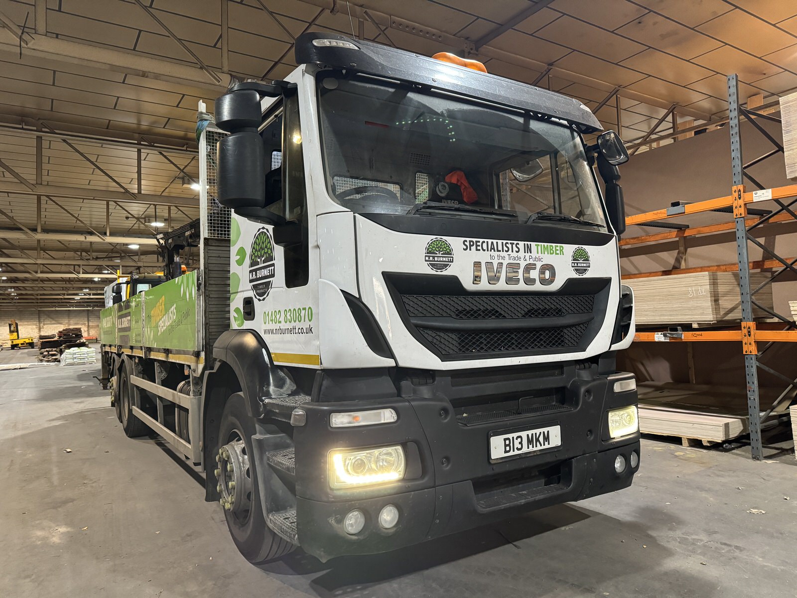 Entire Assets of N R Burnett Ltd Timber Merchants to include Machinery, Vehicles, Timber Stocks, Stores & more, due to Liquidation