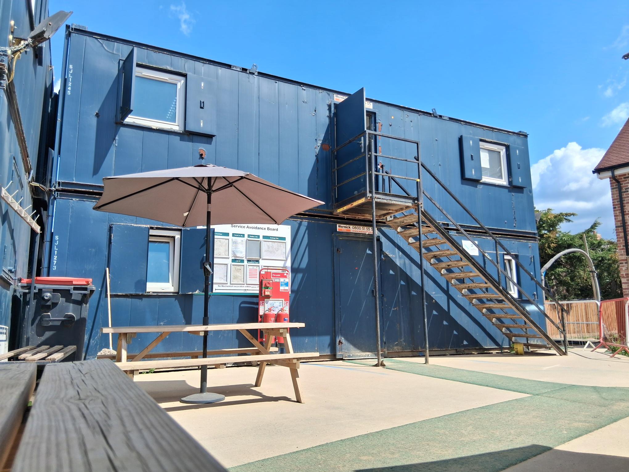 4 Bay 2 on 2 Modular Building on behalf of National Hire Company, due to Project Completion | Loading Available | No Shipping