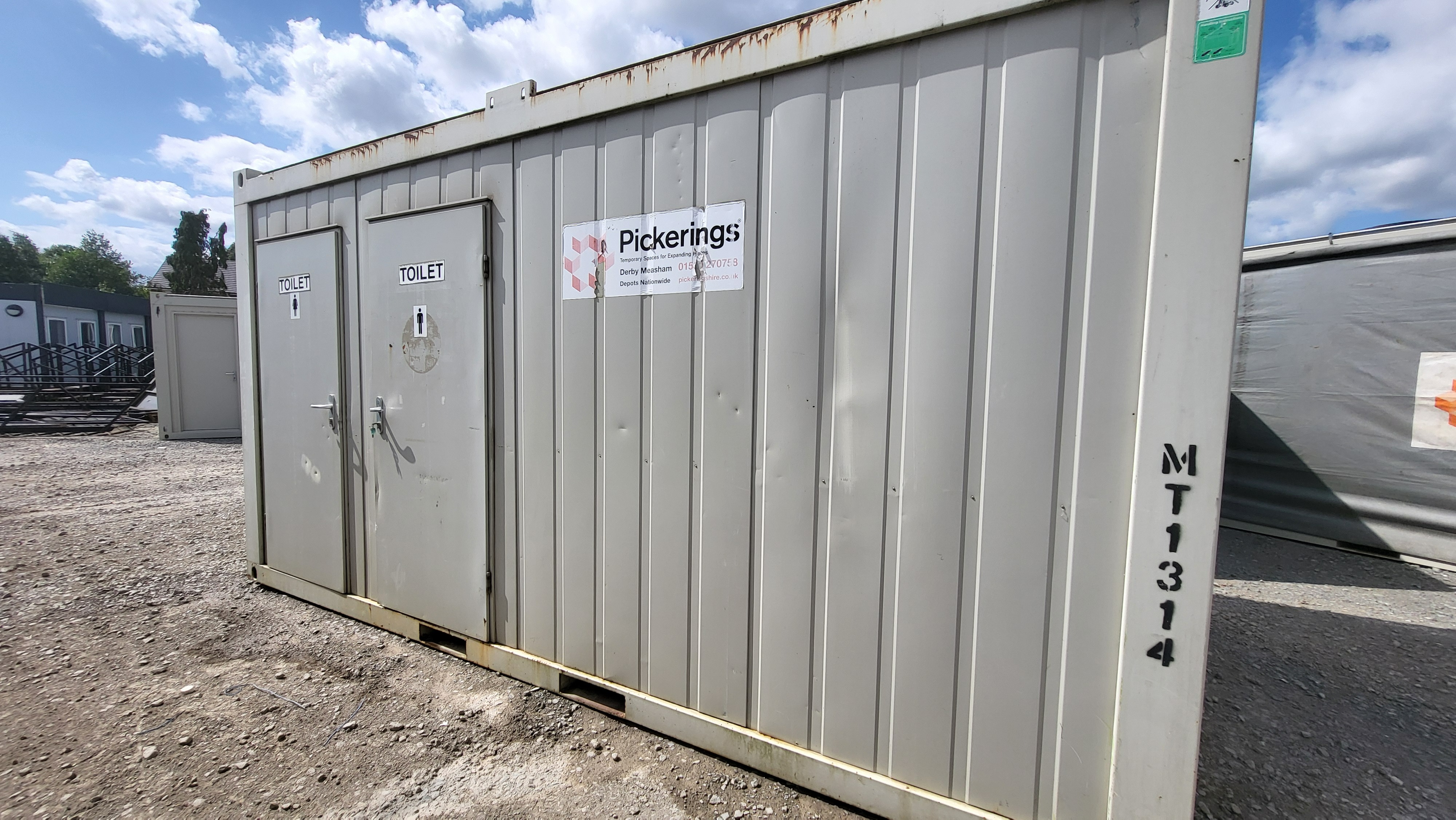 Site Accommodation to include Static Welfare Units, CTX Toilet Blocks & 500 – 250 Gallon Water Bowsers, due to Fleet Renewal