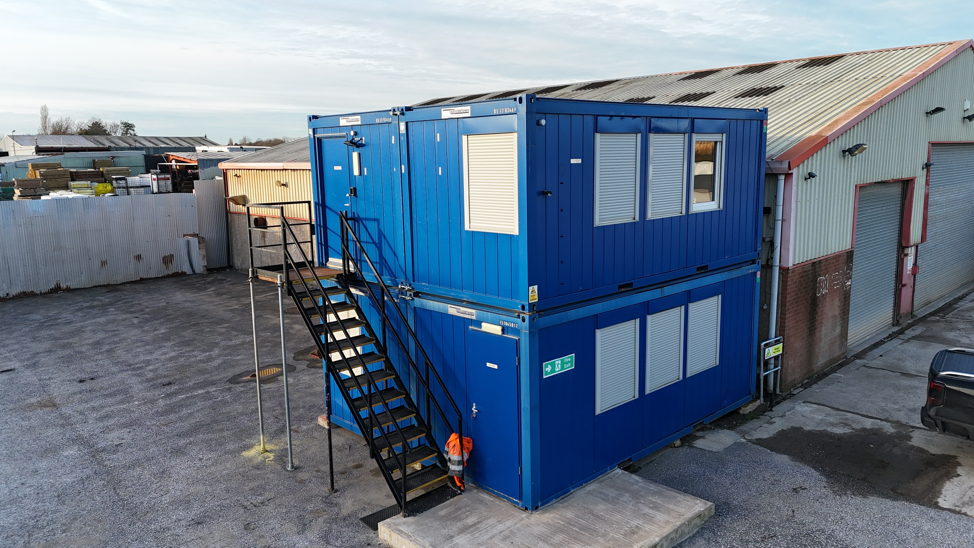 Site Accommodation to include 4 Bay 2 on 2 Modular Building & 20ft Container, due to Site Closure | Subject to Vendor Approval