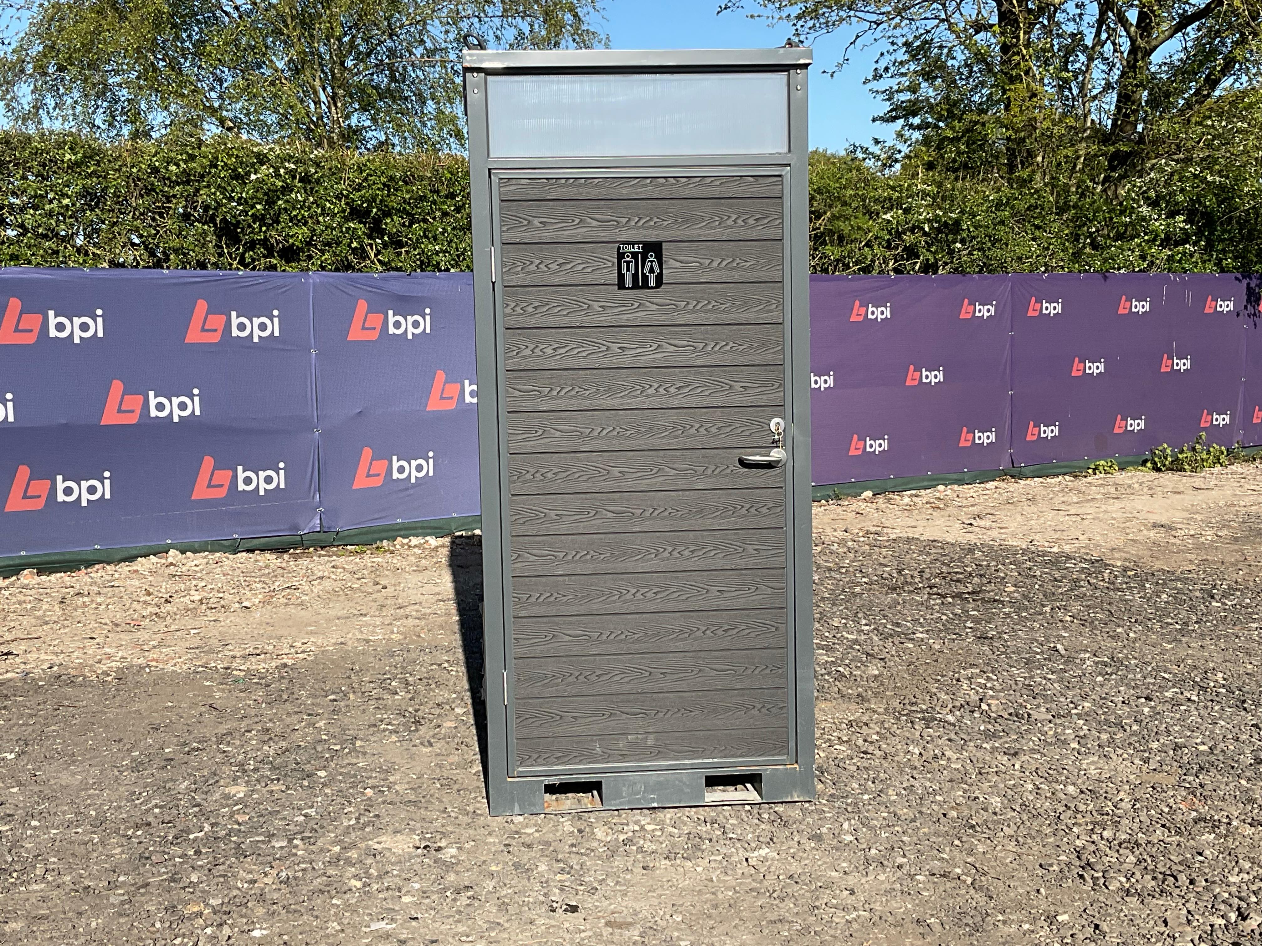 Unused Container Saunas, Cubicle Portable Toilets & Portable Washrooms, due to Stock Clearance | Loading & Shipping Available