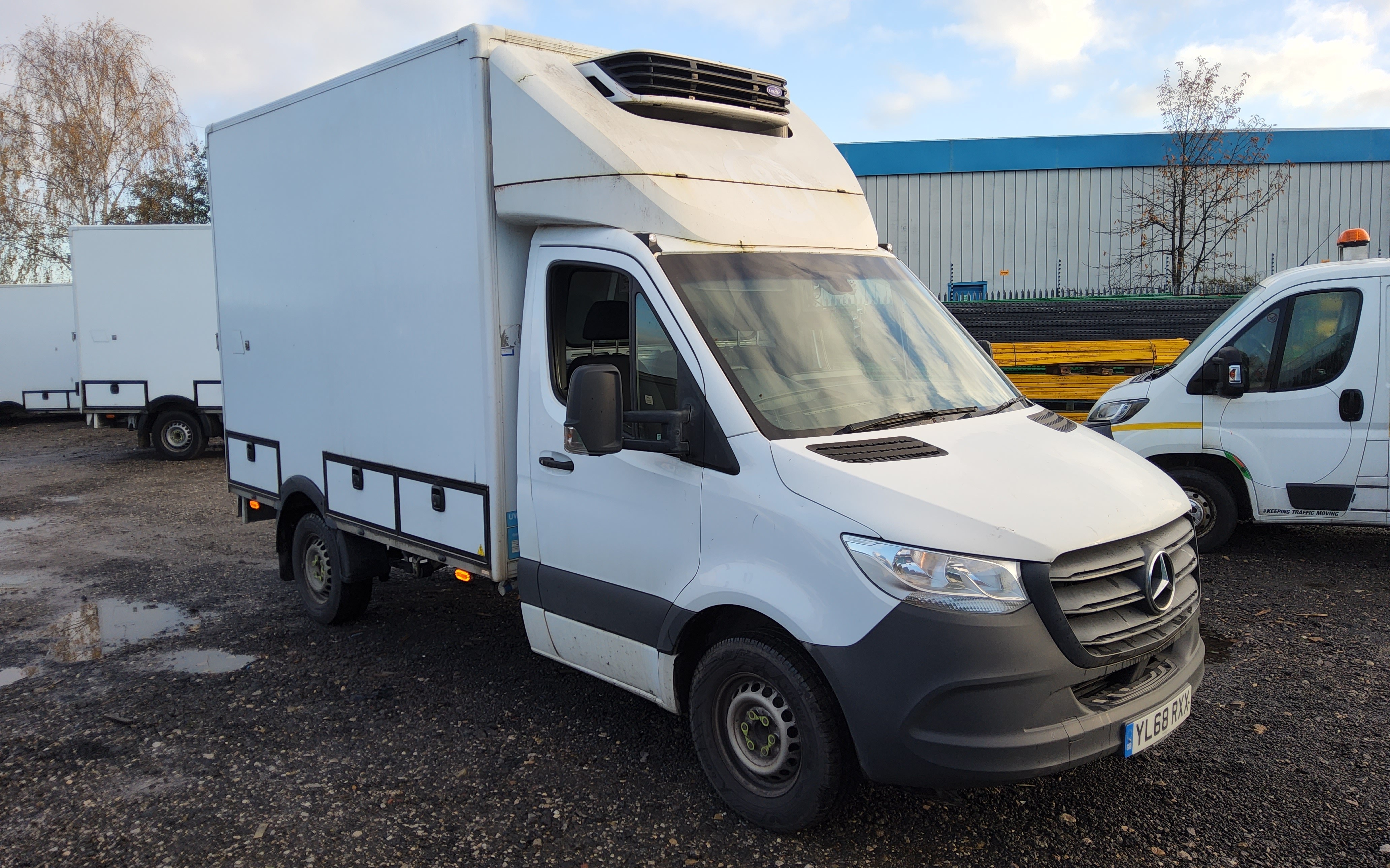 Commercial Vehicles to include Mercedes Sprinters, Ford Rangers, Fiestas, Transit Customs & Transit Welfare Vans, DAF LF’s, Iveco Road Sweeper, Volvo F10 Recovery Vehicle & more
