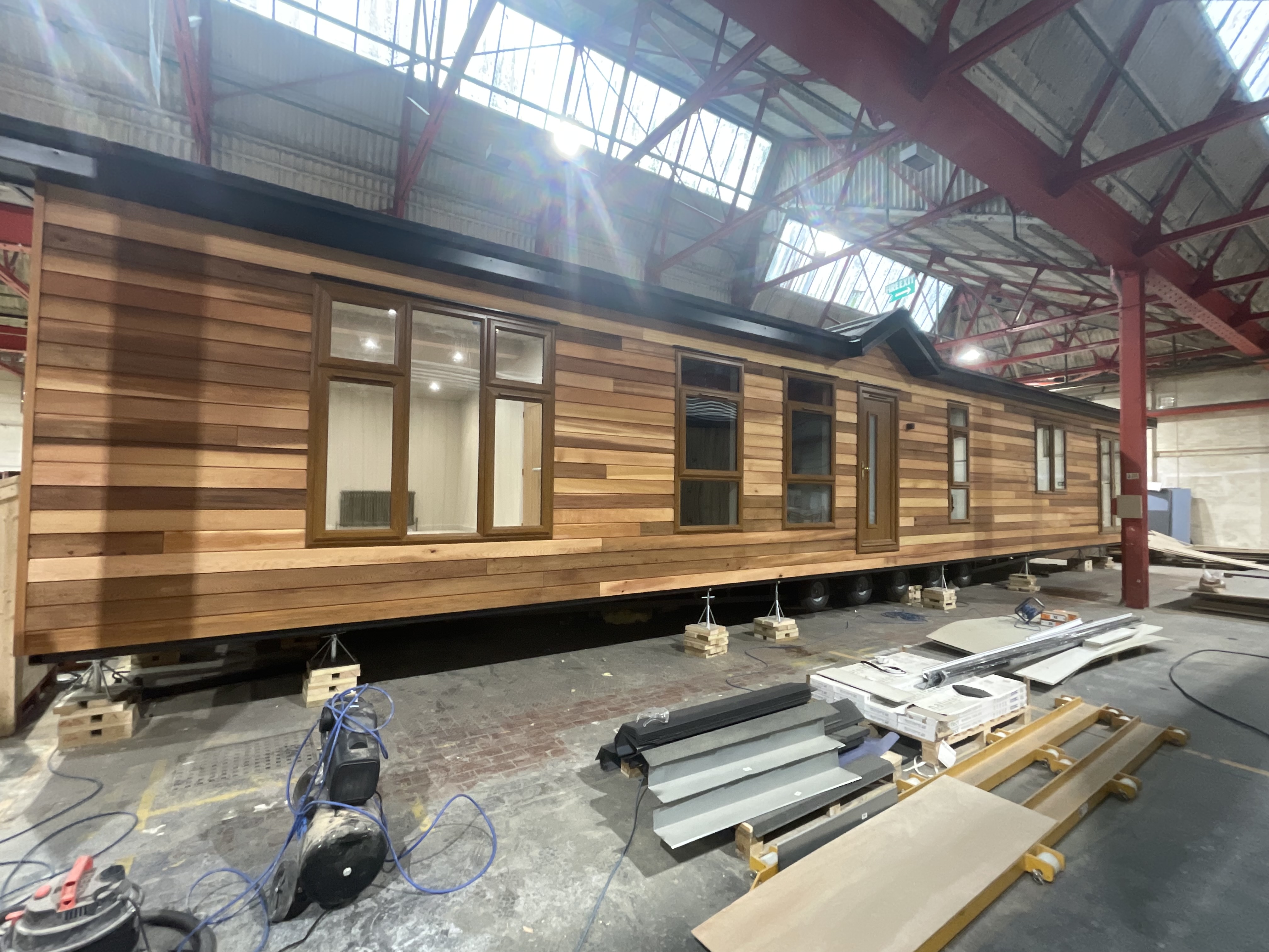 60ft x 20ft  Cedar Clad Luxury Home, due to Cancelled Order | No VAT on Hammer | Subject to Vendor Approval