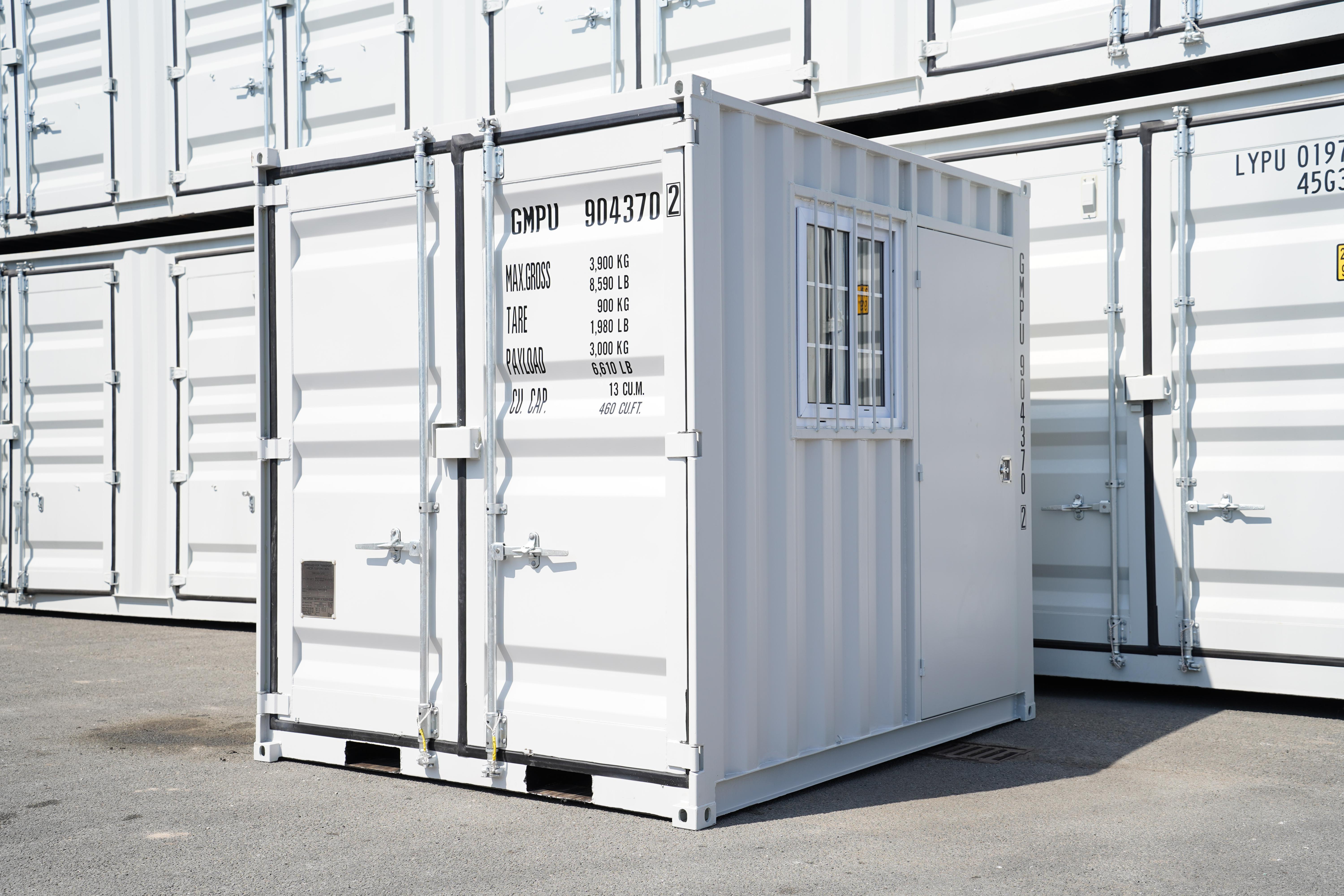 Unused Shipping Containers, Metal Sheds & Portable Toilets on behalf of Surveying Company