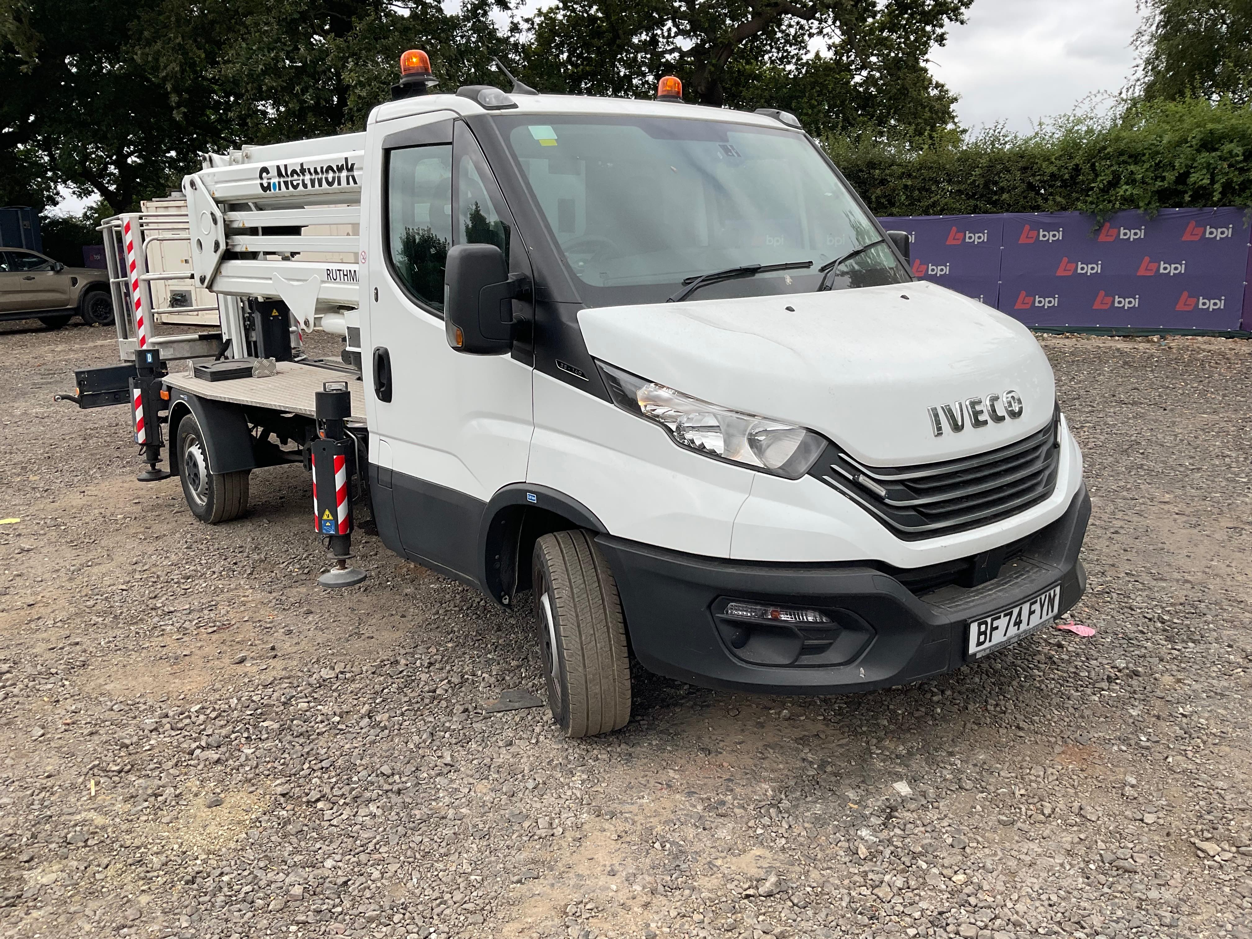 2024 Iveco Daily 35S14 Cherry Picker direct from Finance Company, due to Repossession | Subject to Vendor Approval