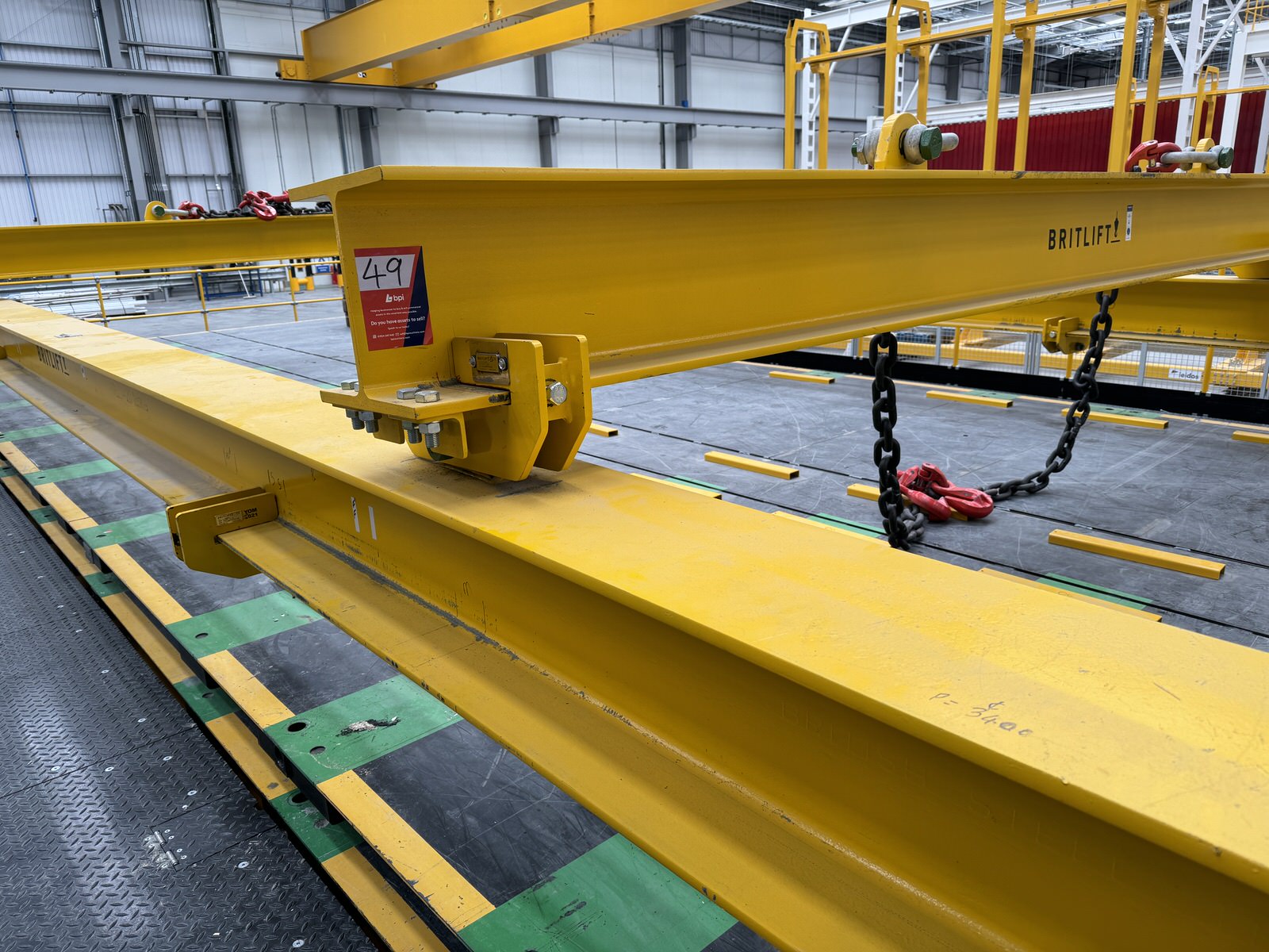 Remaining Contents of Fully Automated Steel Structure Modular Building Manufacturing Facility, due to Restructuring