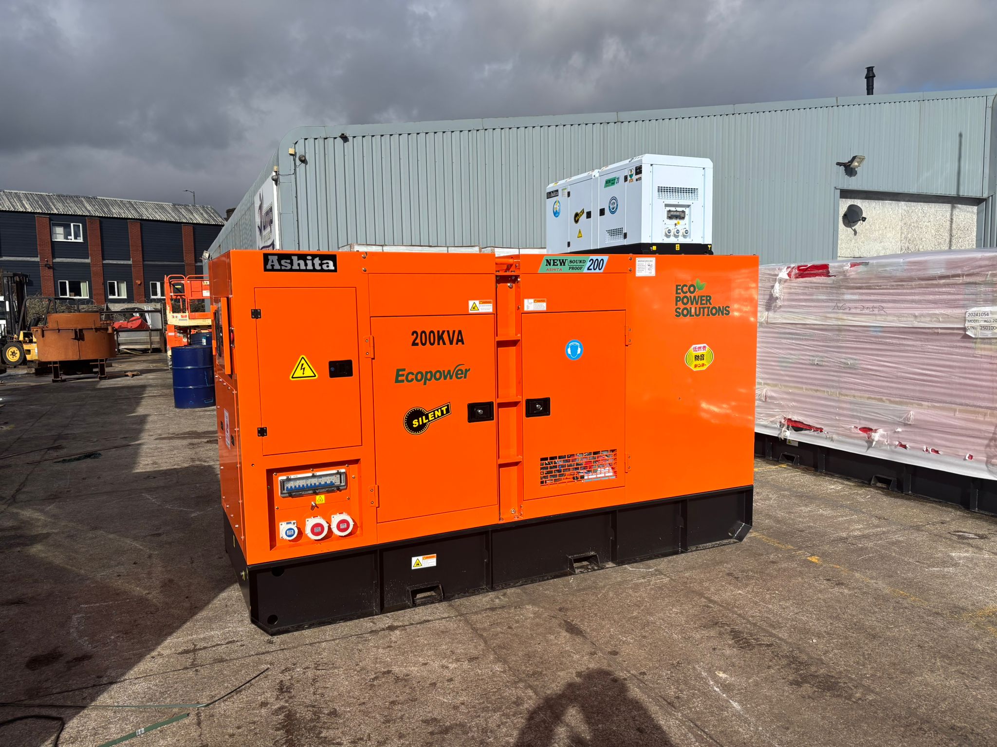 Ashita Power AG3 50-220 kVA Static & Diesel Generators, due to Business Restructure