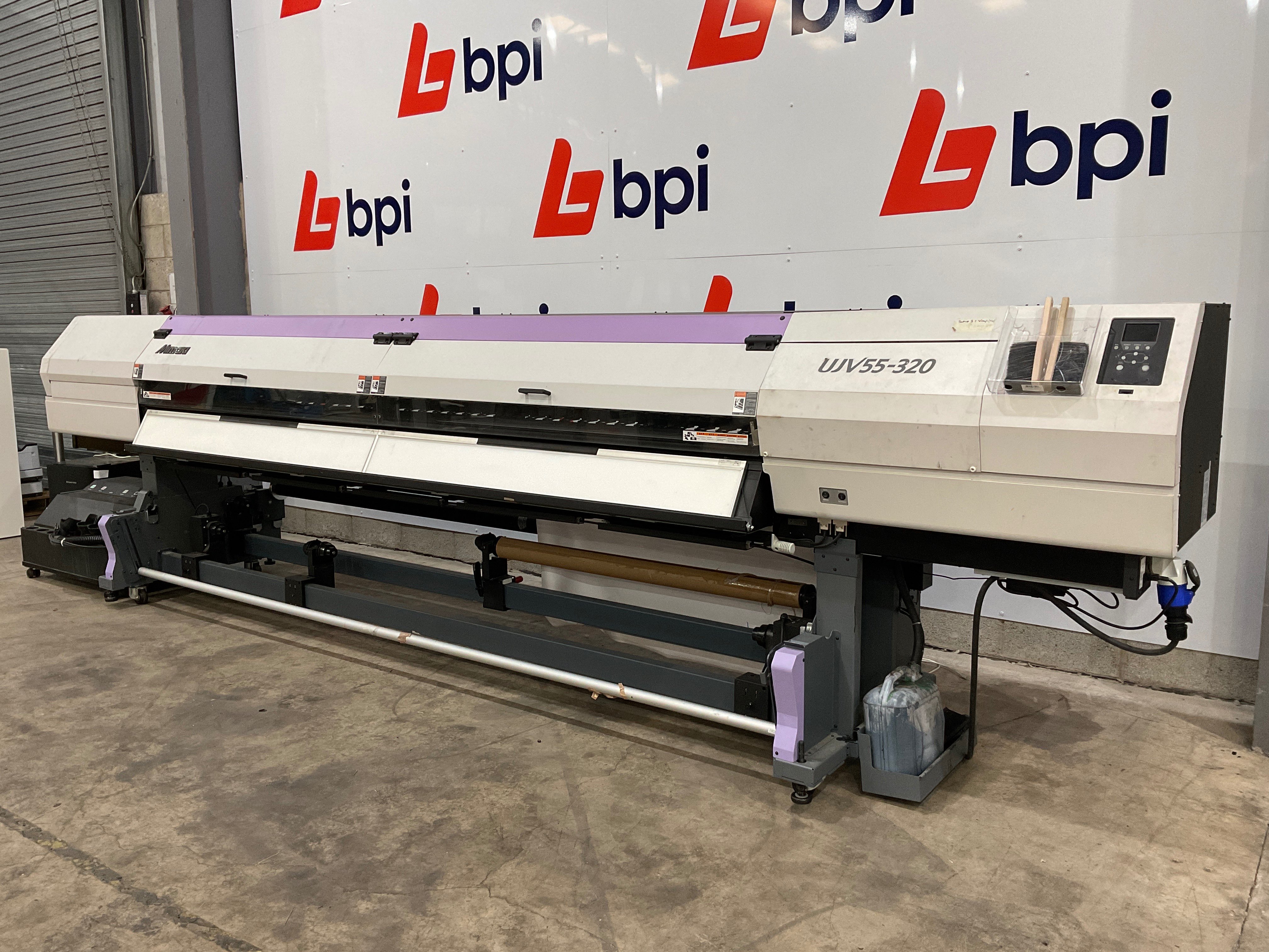 2022 Mimaki UJV55-320 Superwide 3.2m LED UV Roll-Fed Printer & Lemark Laser Printers on behalf of Finance Company, due to Repossession | Subject to Vendor Approval