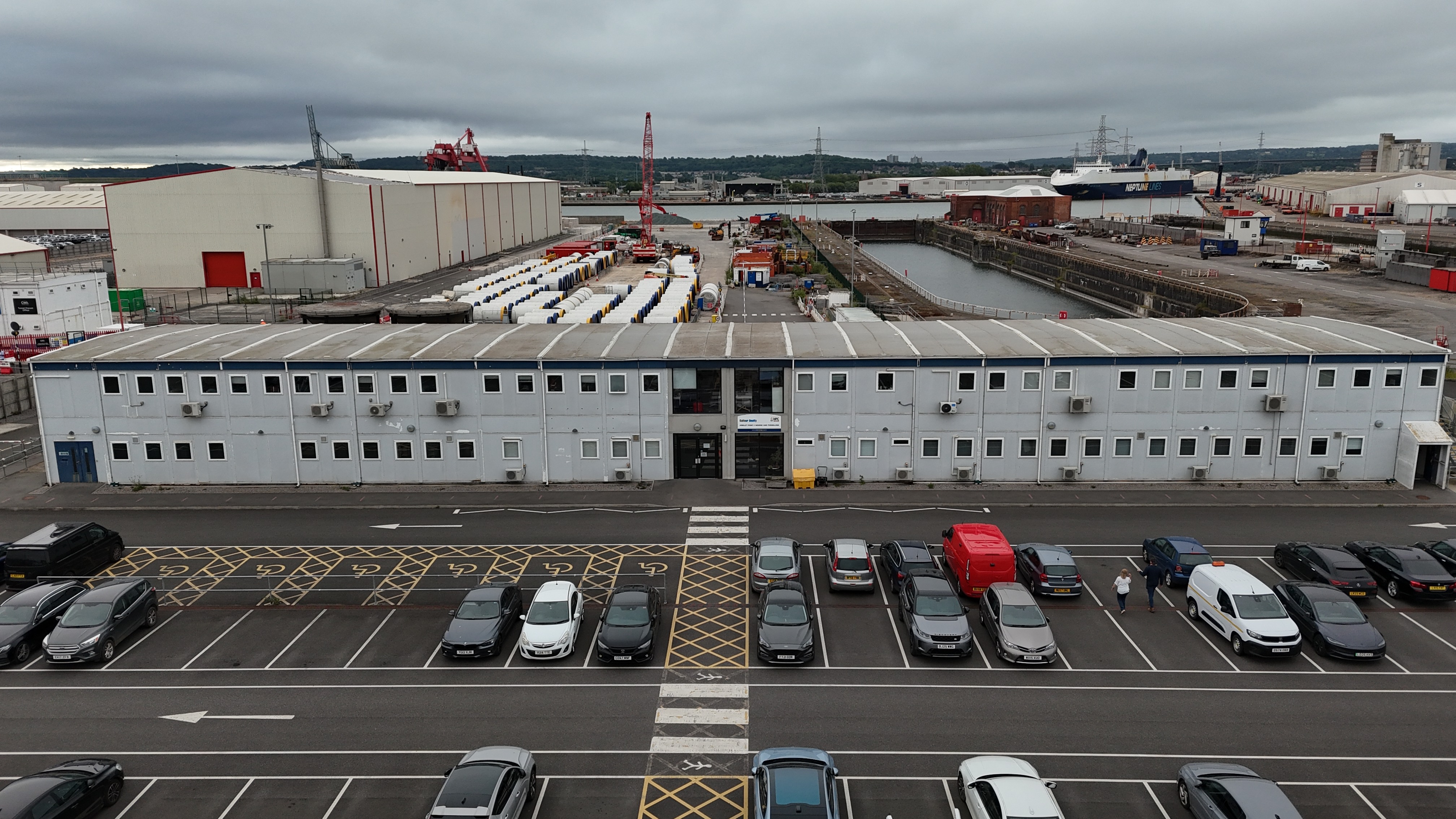 22 on 22 Modular Building Consisting of 44 12m x 3m Bays direct from International Construction Company, due to Contract Completion | Subject to Vendor Approval