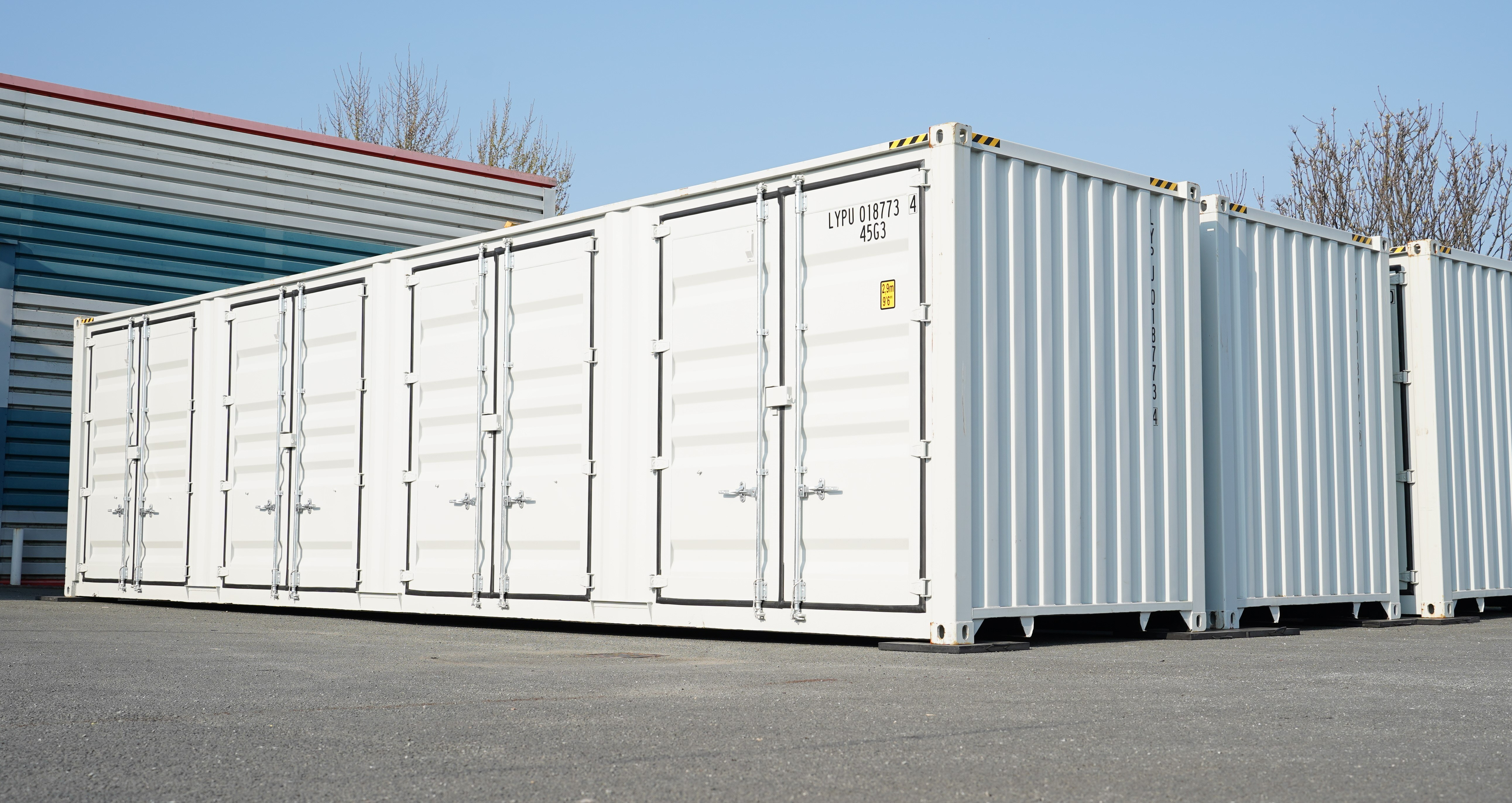 One Trip 40’ High Cube 5 Door Containers on behalf of National Site Survey Company