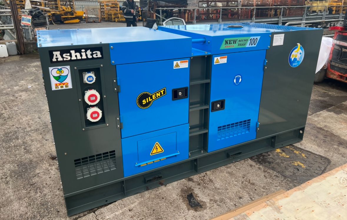 2025 XCMG XE60GA 6 Ton Excavator, Ashita Power AG3 50-220 kVA Static & Diesel Generators, due to Business Restructure