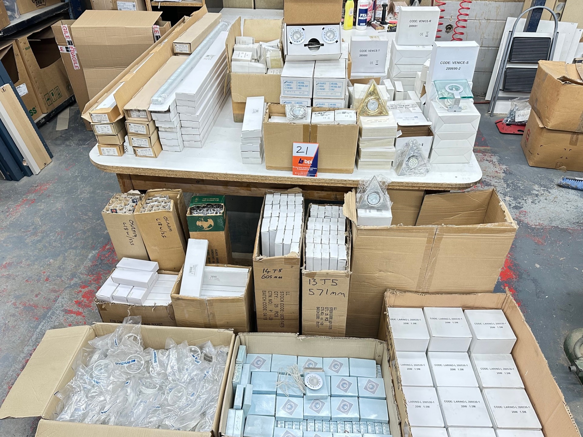 Contents of Kitchen Manufacturing Workshop to include Ex-Display Kitchens & Units, Machinery & more, due to Business Restructure
