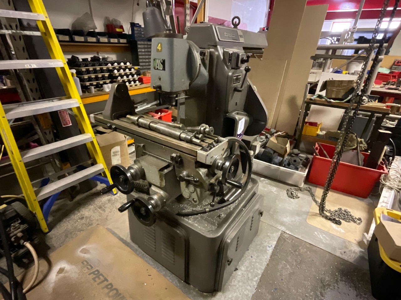 Contents of Chemical Manufacturing Company to include Lathe, Milling Machine, Crimping Machines, Shears, Pillar Drills & more, due to Business Relocation