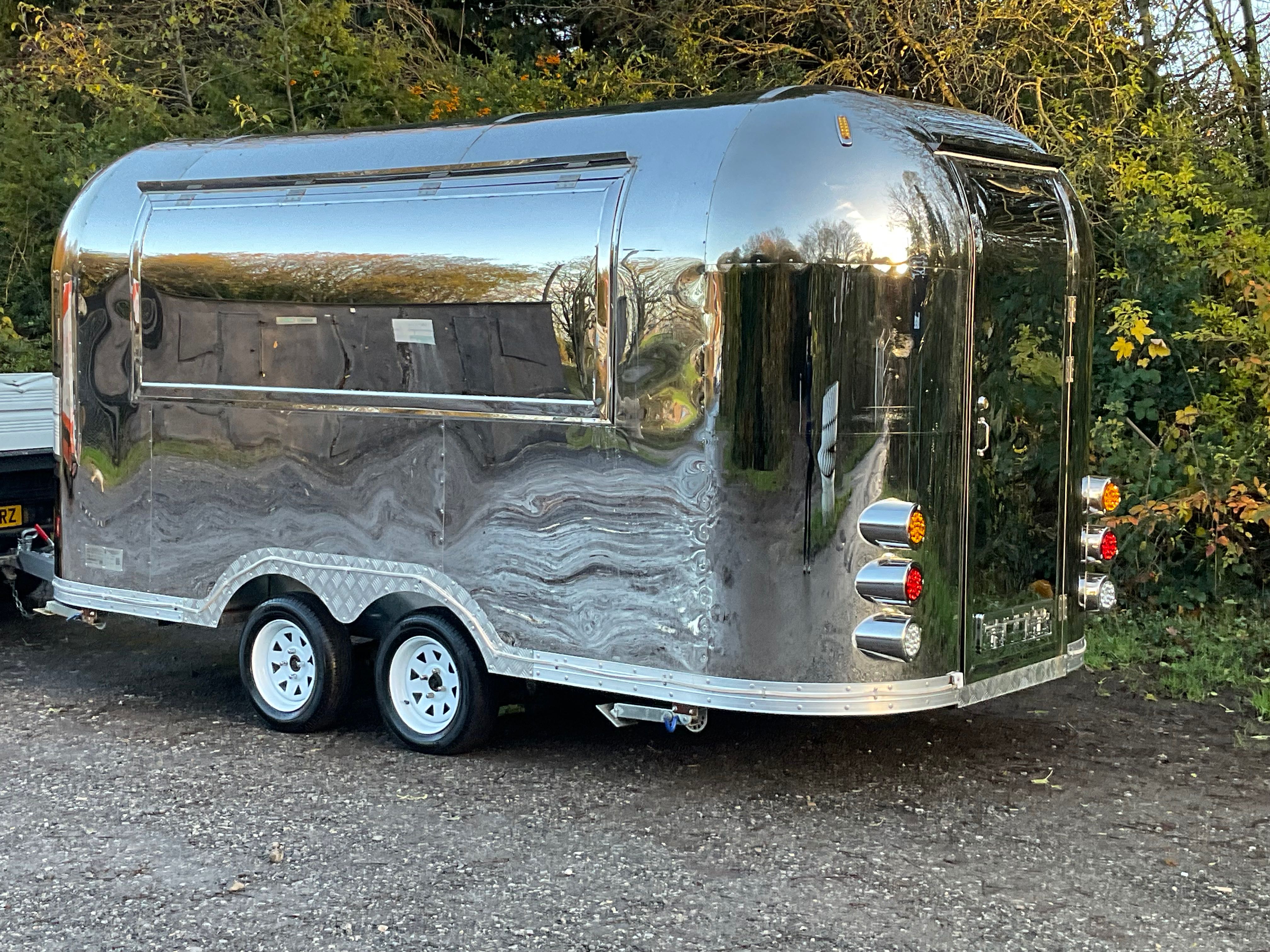 2023 Henan Twin Axle Airstream Style Mobile Events Trailer on behalf of Finance Company | Subject to Vendor Approval