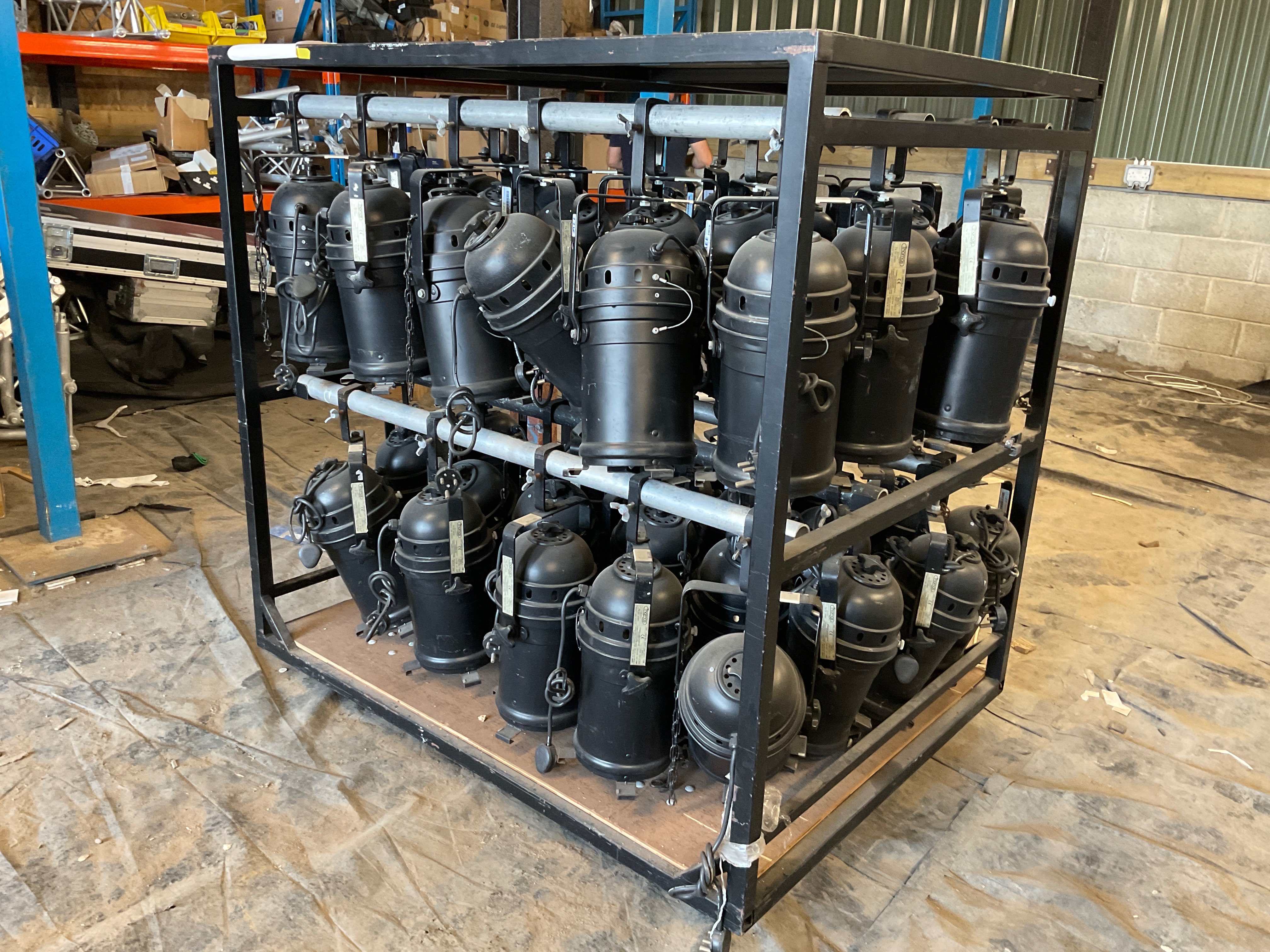 Audio Visual & Stage Lighting Equipment to include Specialist Lighting Box Trailer, Reggiani Torpedo Spots, Mixing Desks, Robe Minime Luminaire System & more, due to Business Restructure | Subject to Vendor Approval