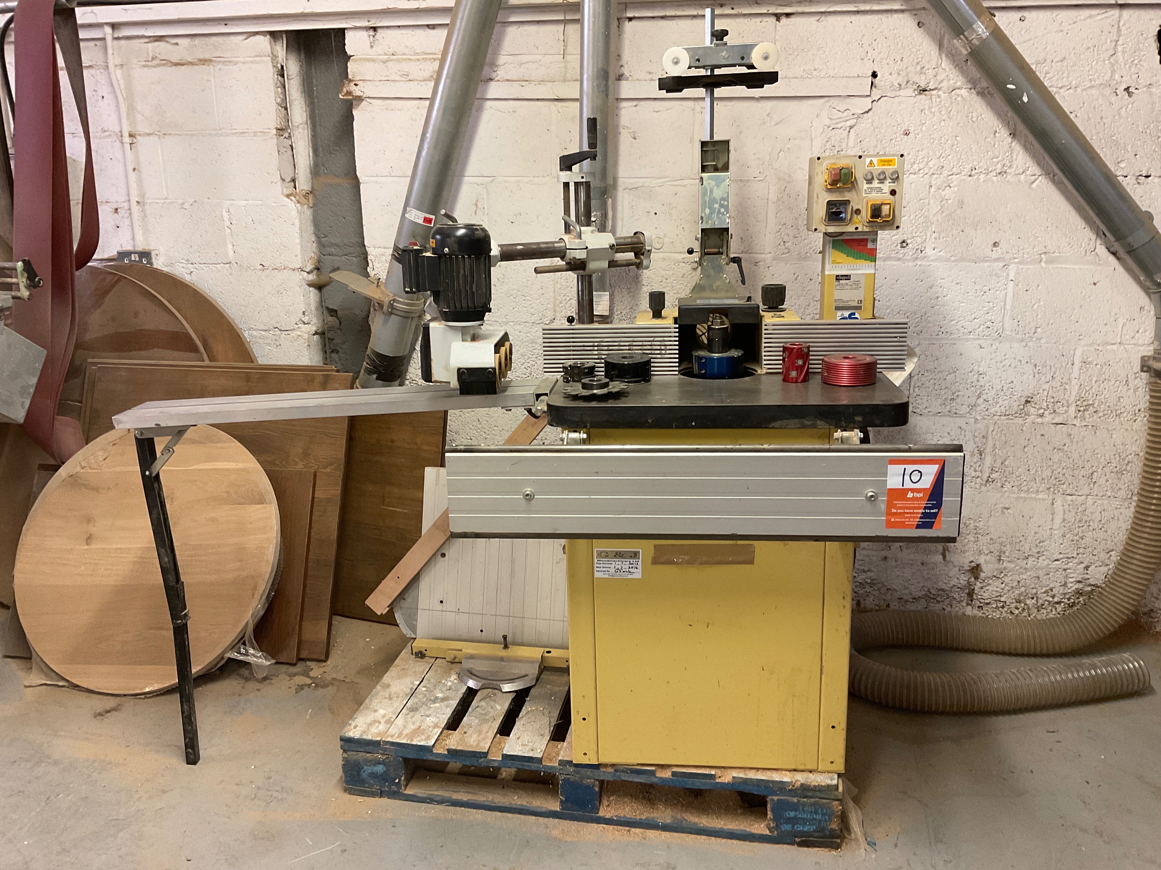 Contents of Furniture Manufacturing Business to include Saws, Sanders, Moulders, Dust Extraction & more, due to Business Closure