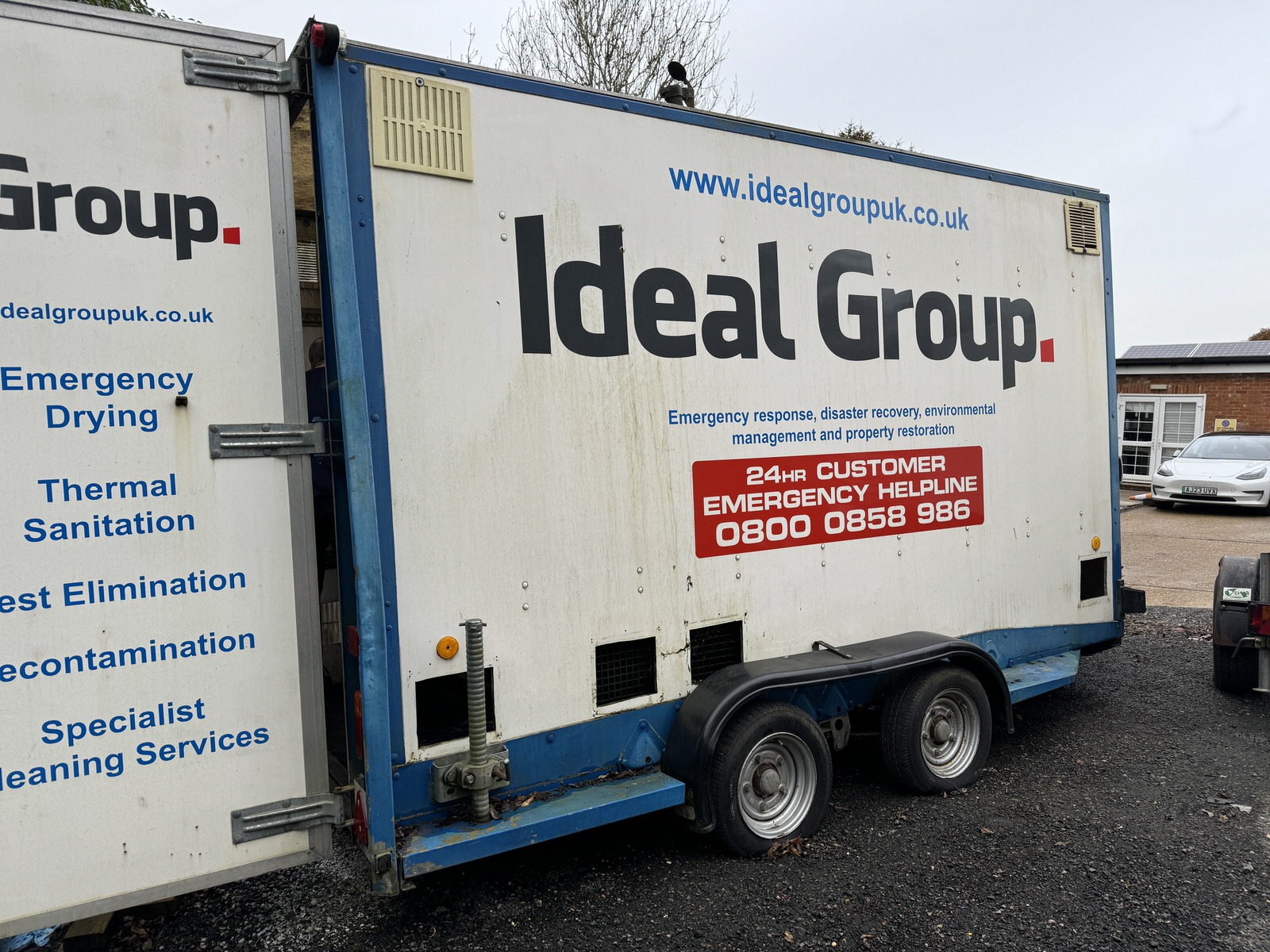 14ft Trailer Mounted Drying Stations, Trailer Mounted Diesel Generators, Fuel Storage Tanks & more, due to Business Restructure