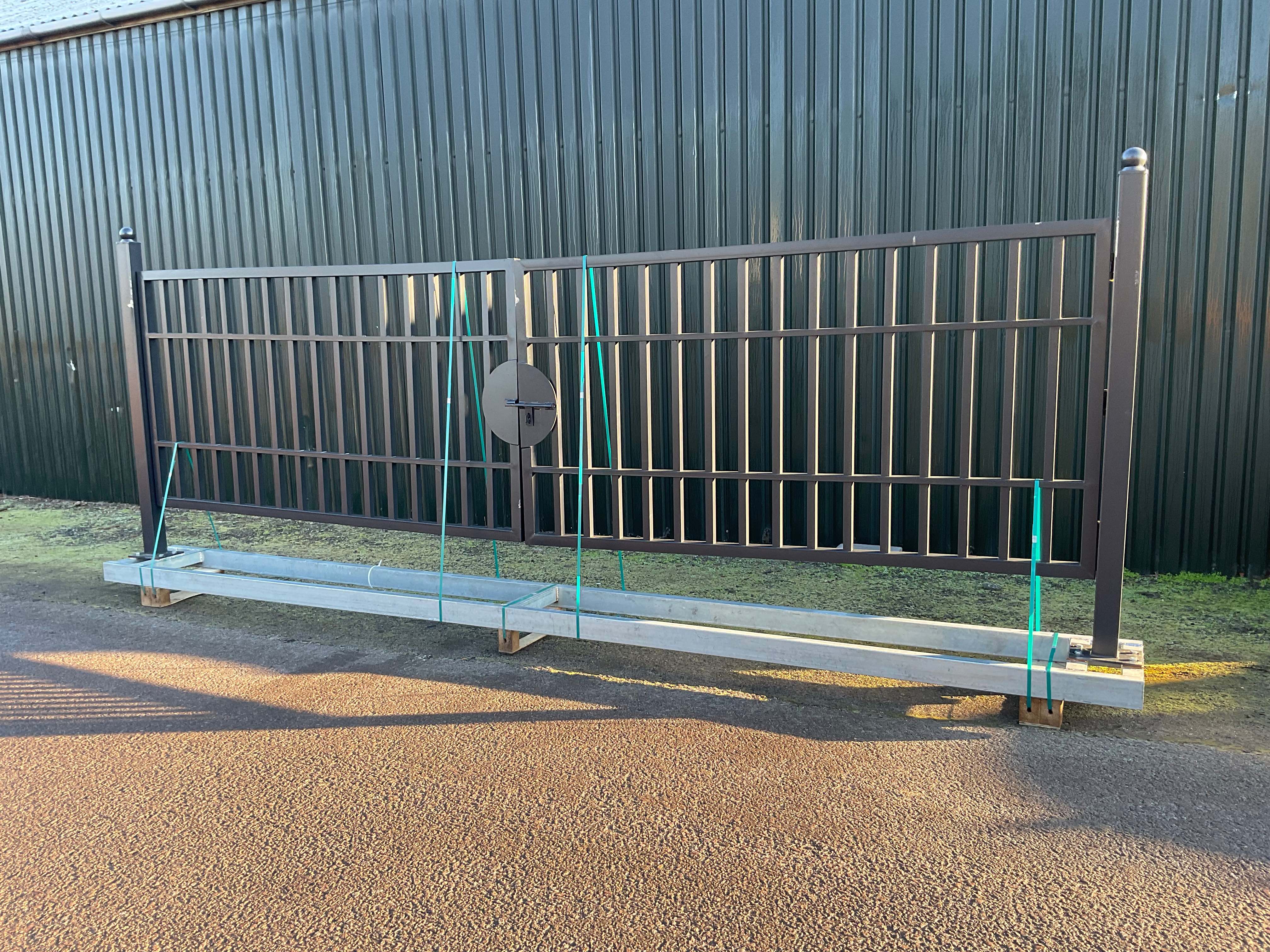 Unused Apple Tiny Cube Office, 16ft Electric Metal Sliding Gates, Swing Electric Farm Gate, Golden Mount PVC Fabric Buildings due to Stock Clearance