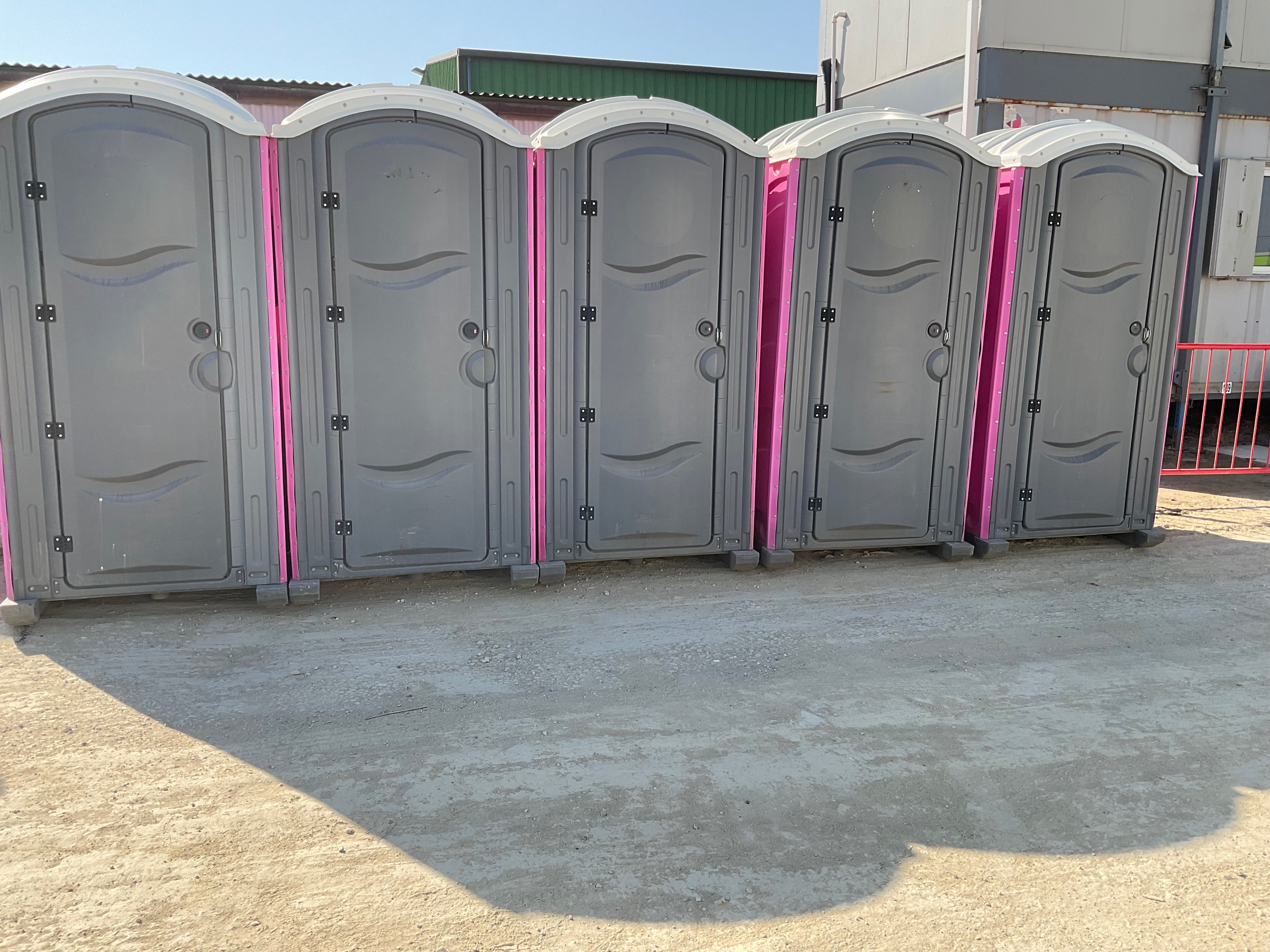 4ft x 4ft Portable Chemical Toilets on behalf of Leading Accommodation Supplier, due to Fleet Renewal