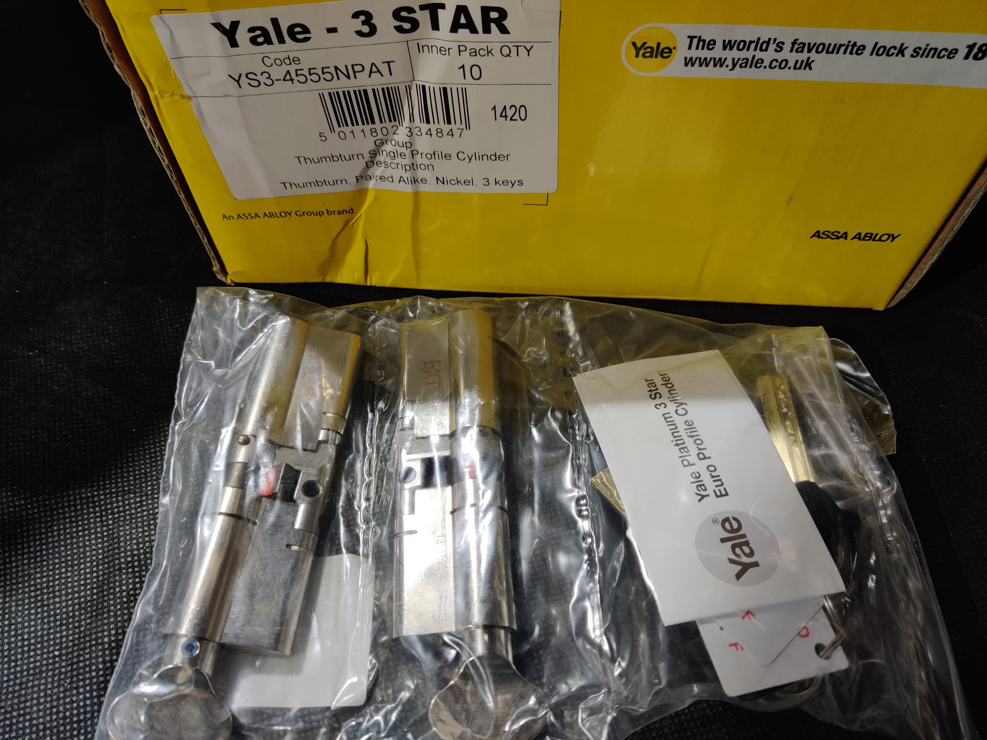 Brand New Yale Hardware & Accessories to include Door Handles, CCTV Kits & more | No Reserve | Shipping Available