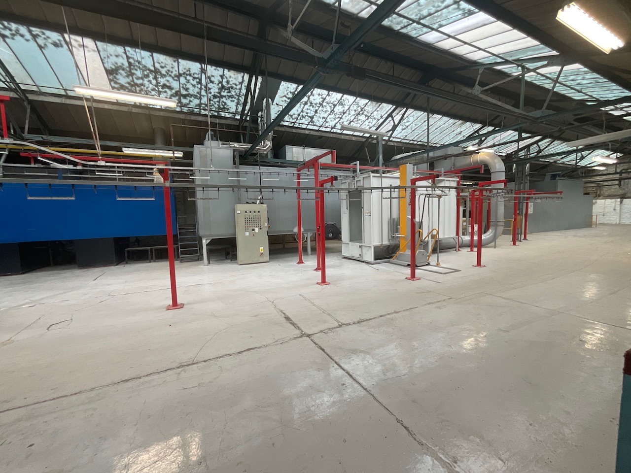 Entire Contents of Powder Coating & Fabrication Factory, due to Business Closure | No Reserve