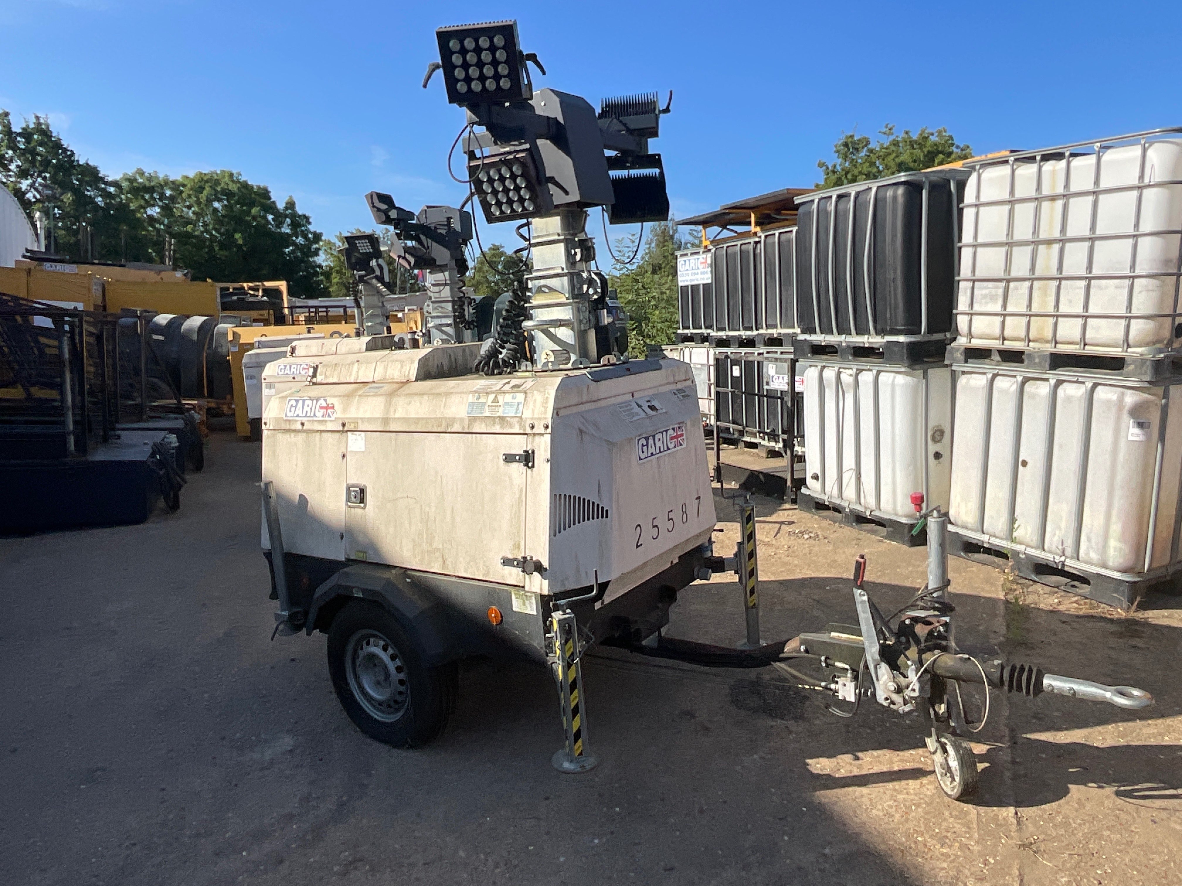 Site Accommodation to include Anti Vandal Eco Series 2+1 Dryers, Generac VT-Hybrid Towable 4 Head Light Towers & 10ft x 8ft COSHH Stores, due to Fleet Renewal | Subject to Vendor Approval