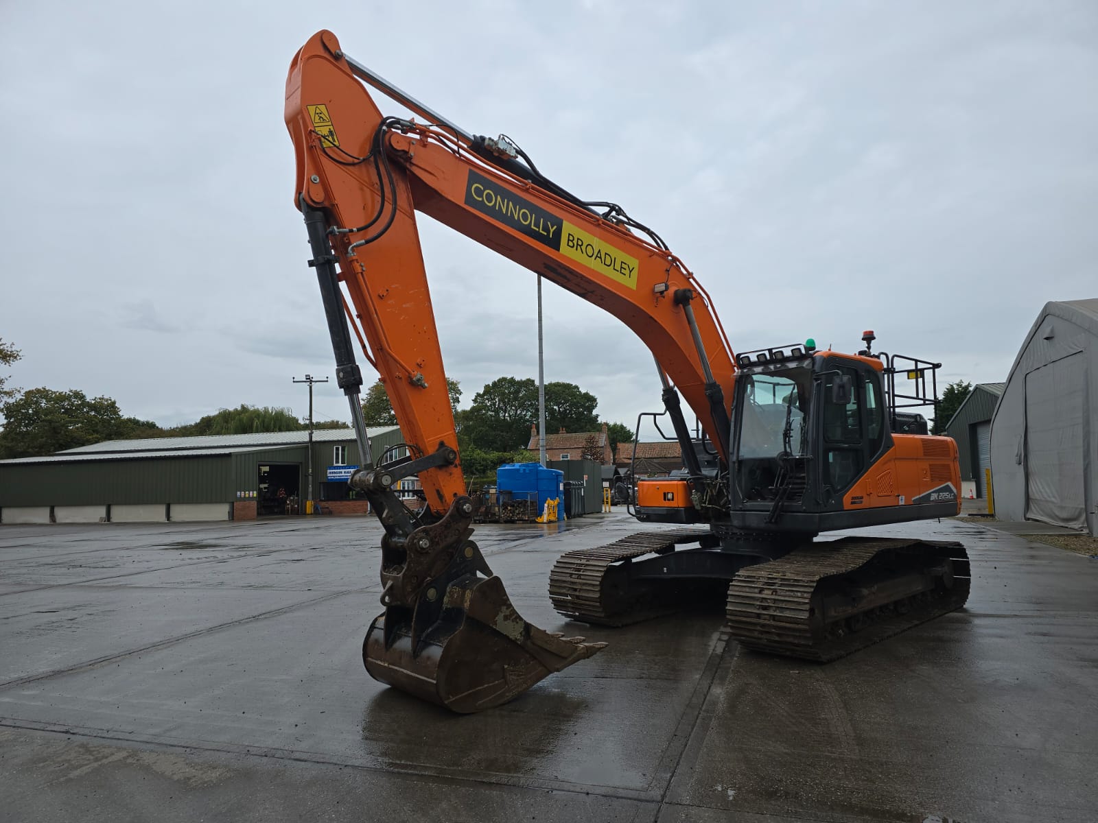 2022 Doosan Tracked Excavator on behalf of Major Finance Company following the Administration of Connolly Broadley Group Limited | Subject to Vendor Approval