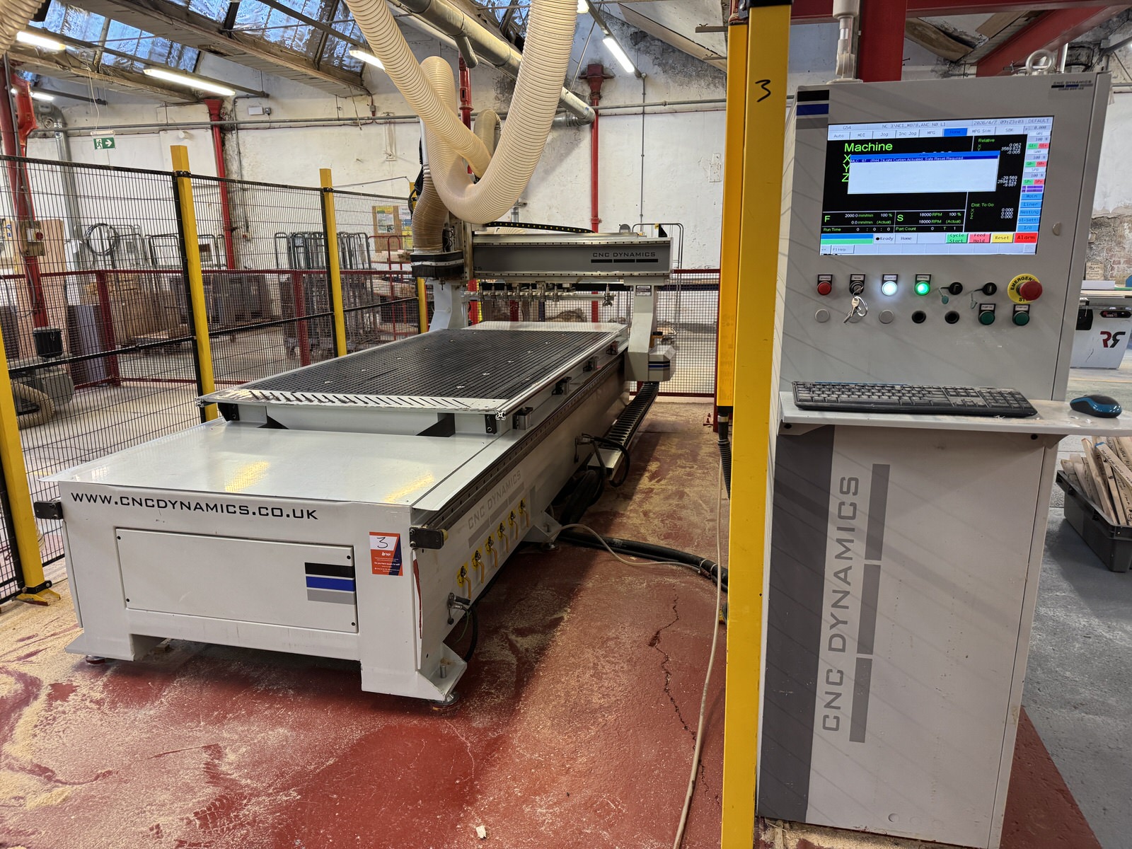 Sale 1 | Entire Contents of La–Z–Boy UK | Woodmill Building to include CNC Machines, Traditional Woodworking Machinery, Racking, Extraction & Waste Wood Furnaces, due to Restructure | Loading Available