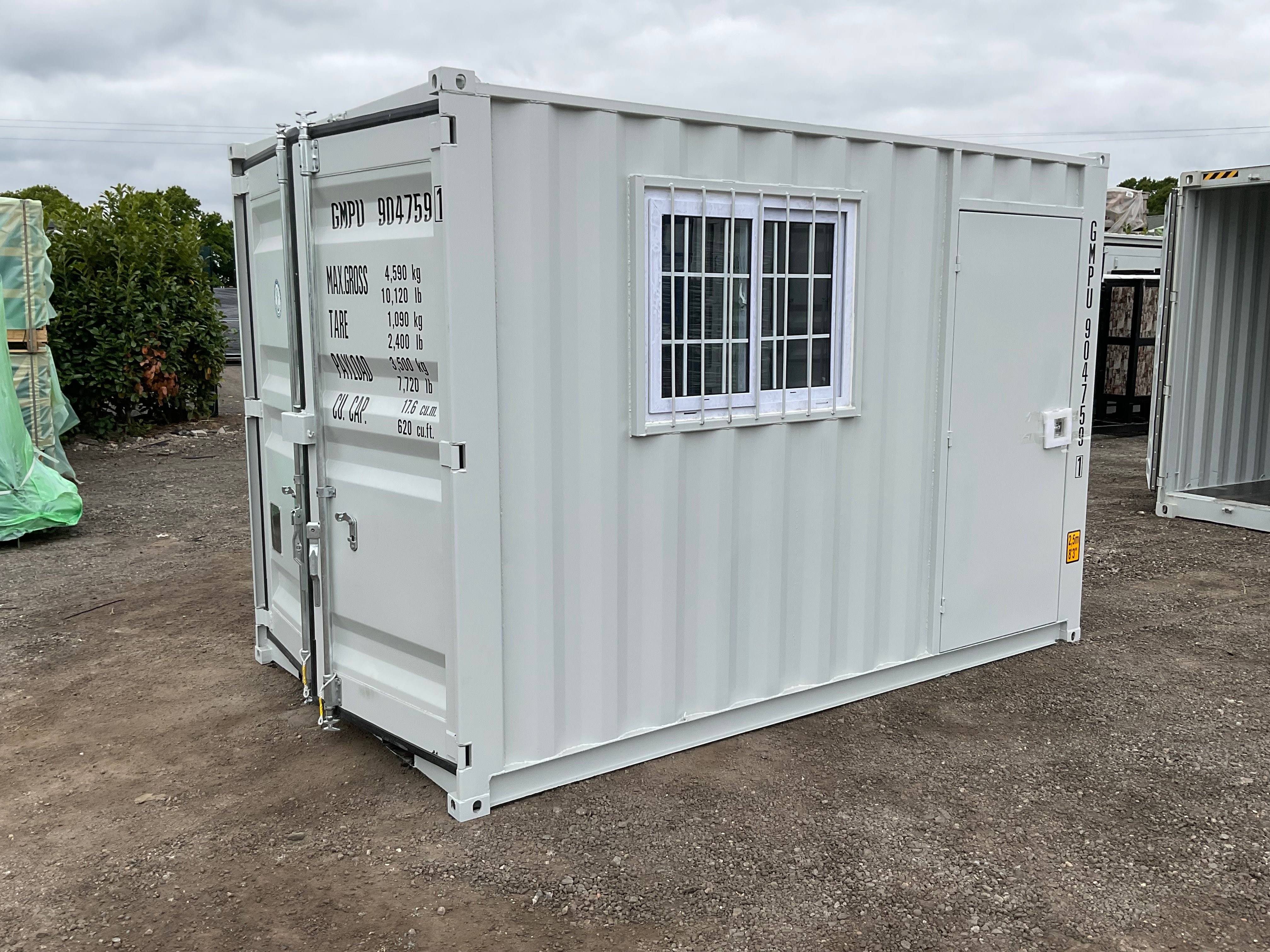 Steel Frame 19ft x 20ft Mobile Building, Container Swimming Pool, 40ft High Cube Container, 7ft Double Toilets & Office Containers, due to Stock Clearance
