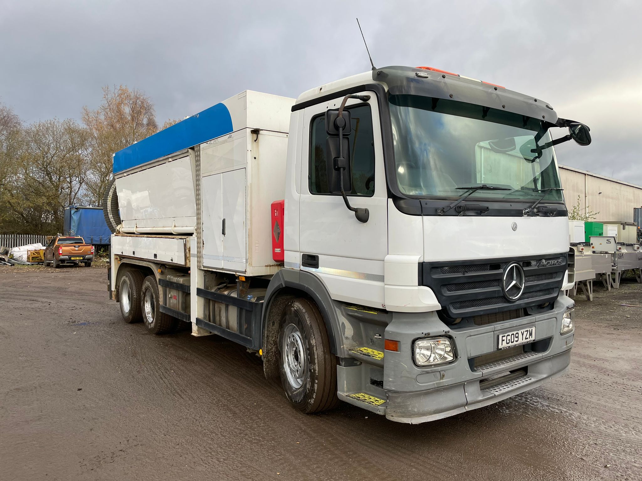 2010 & 2009 Mercedes Actros Vacuum Excavators, due to Fleet Renewal