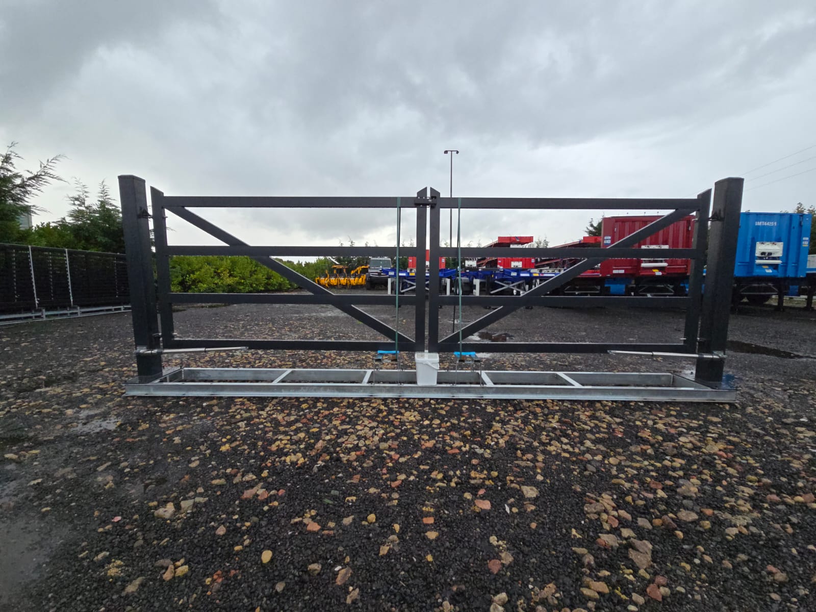Unused 2024 Container Sauna Room, 2025 Brand New Closable BBQ House & Electric Sliding Gates & Iron Gates, due to Stock Clearance | Subject to Vendor Approval
