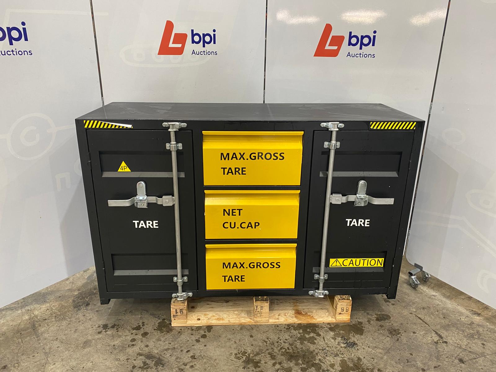 Steel Tool Cabinets, Aluminium Trailer Ramps, Sheep Pens, Plastic Tripping Trailers, Cattle Bale Feeder, Chain Slings, Tipping Wheel Barrows & more, due to Stock Clearance