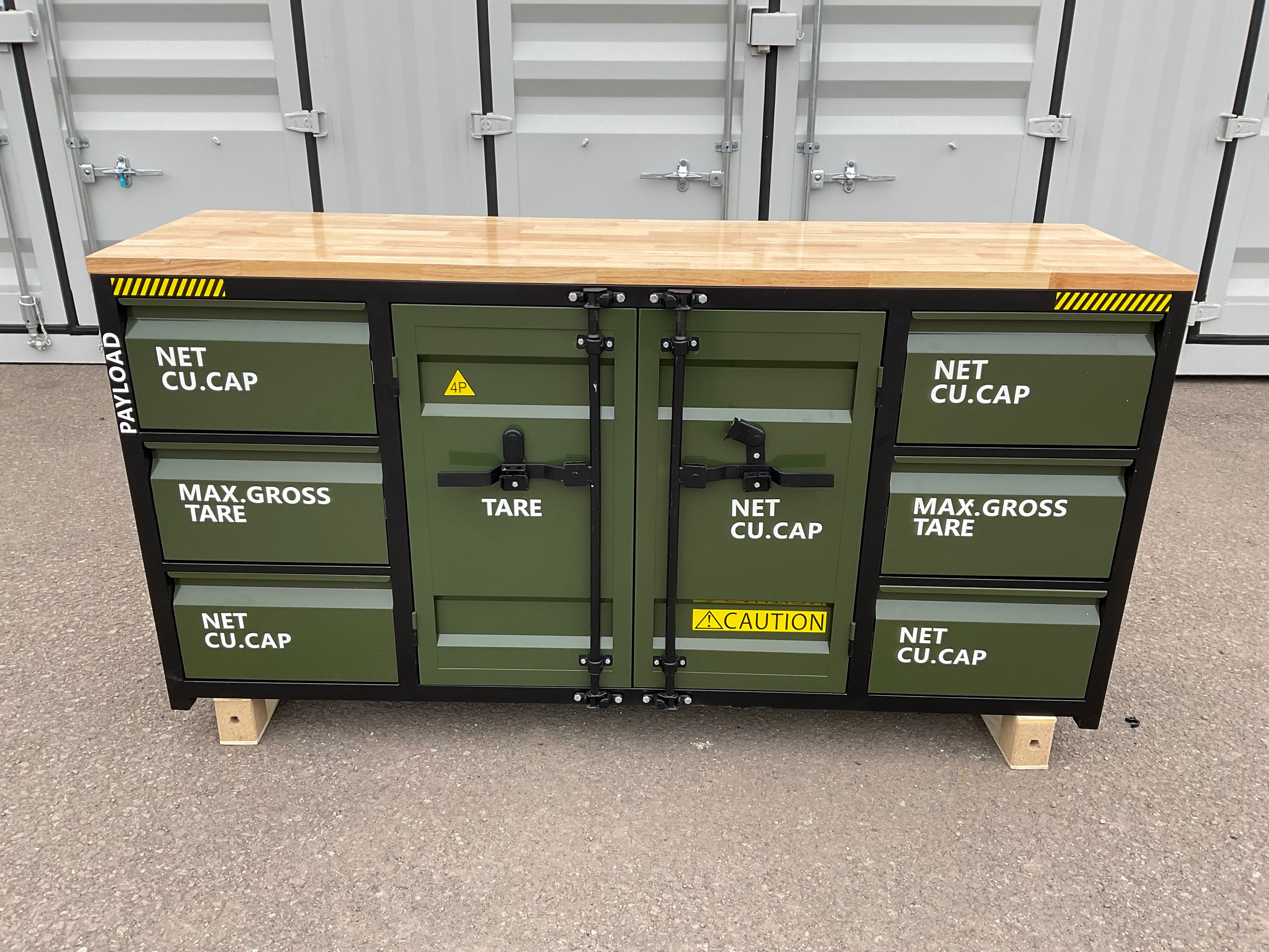 Unused Portable Double Toilet Units, Workbenches with Drawers, Tool Cabinets, Heavy Duty Farm Gates, Sheep Pens & more due to Stock Clearance