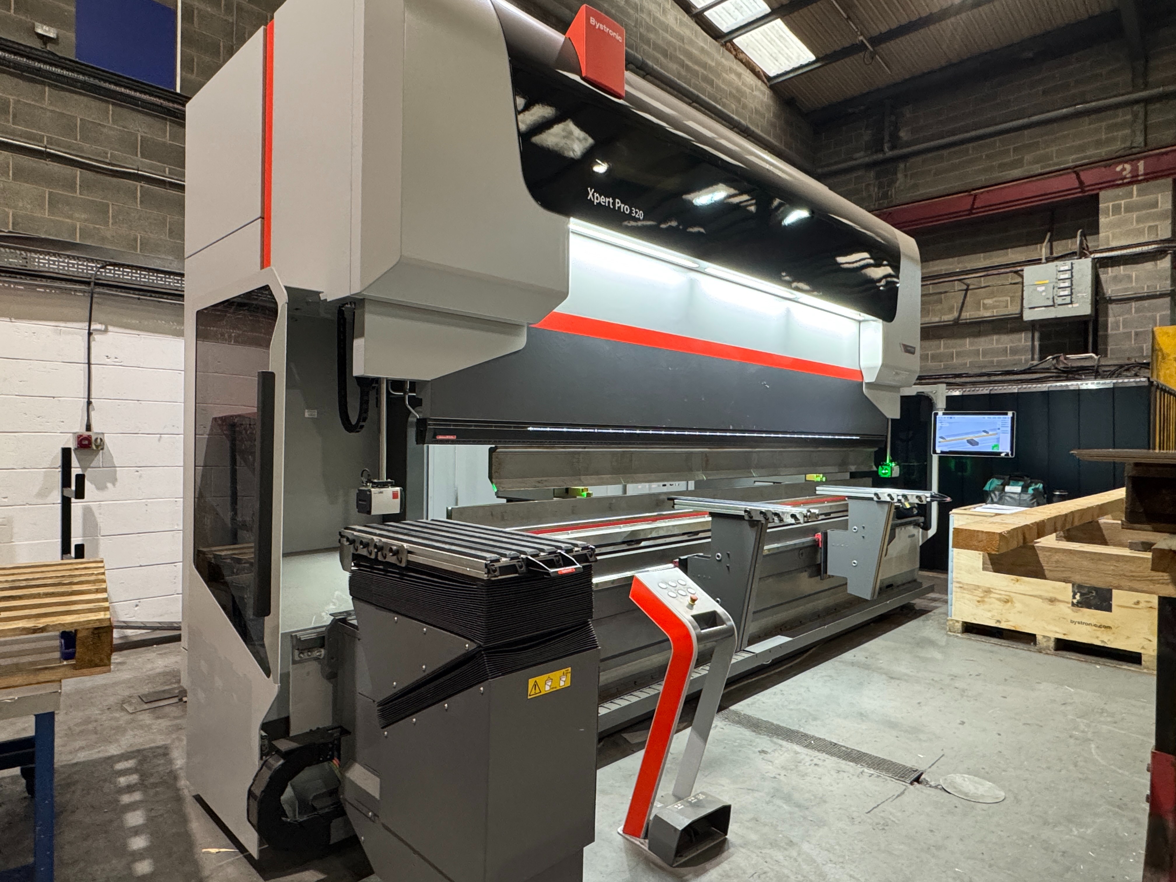 2023 Bystronic Xpert Pro 320/4300 CNC Controlled Press Brake on behalf of Finance Company | Winning Bid is subject to Vendor Approval