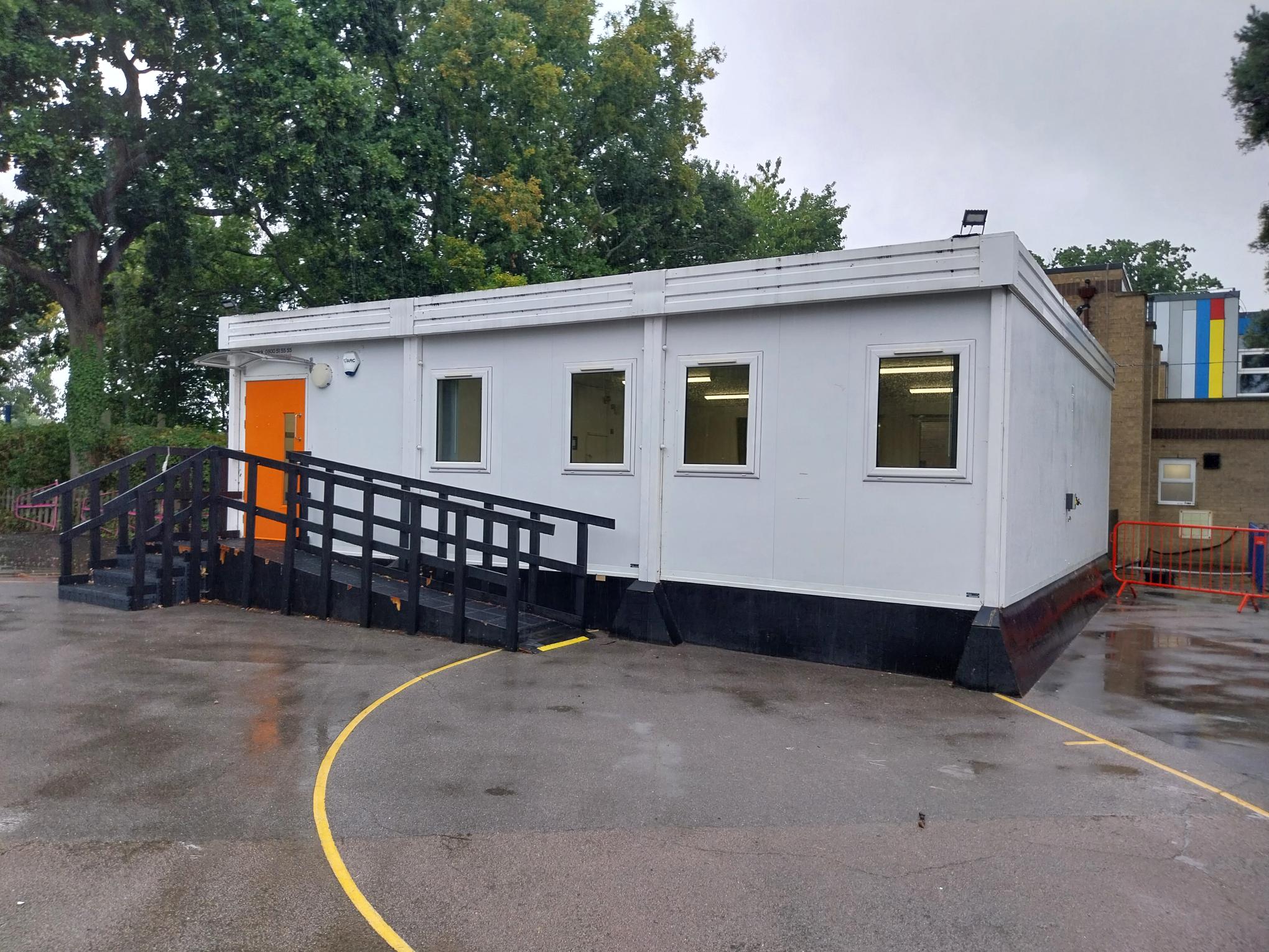 3-Bay Modular School Building PMflex Classroom, due to Contract Completion | Loading, Shipping & Installation Available
