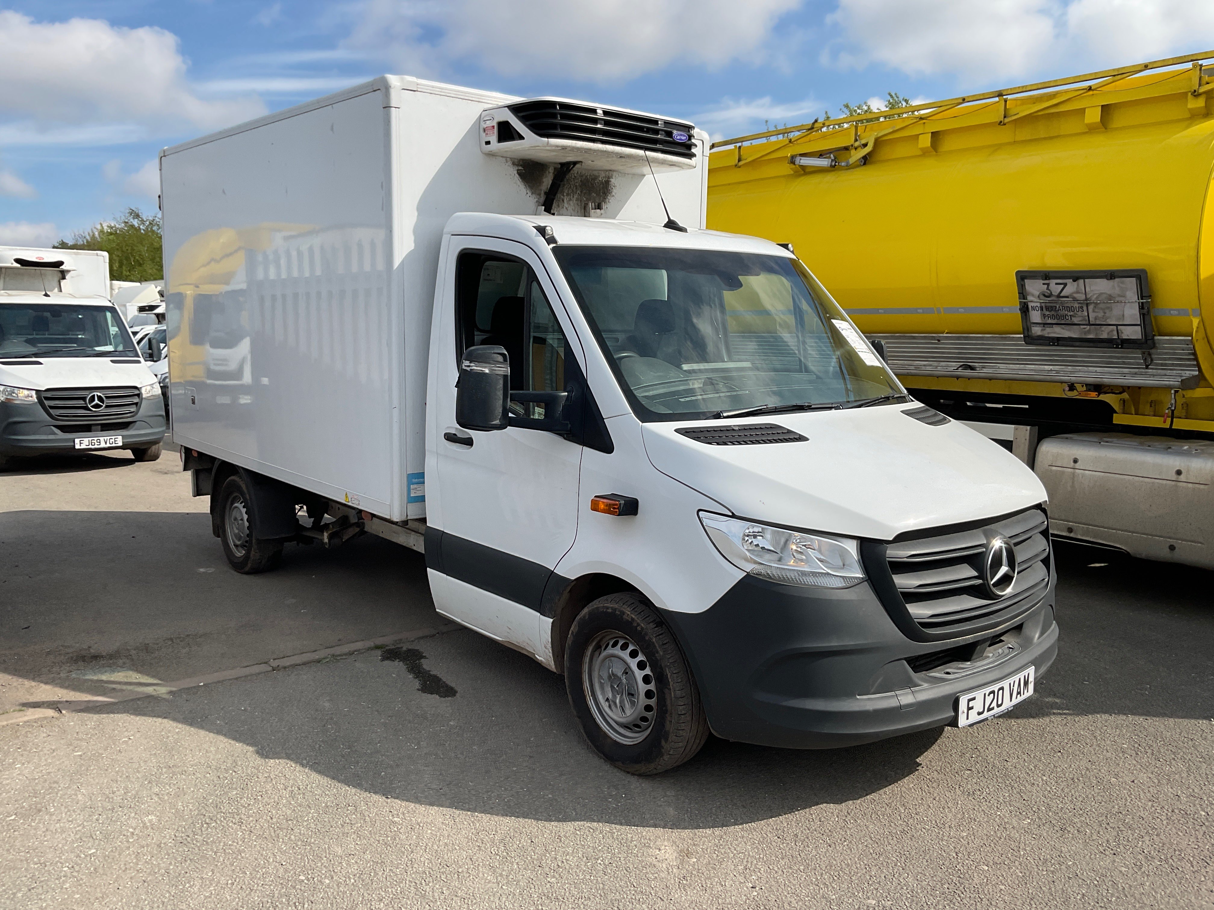 2020 & 2019 Mercedes Sprinter 314 CDI Refrigeration Box Vans on behalf of Leasing Company, due to Fleet Renewal