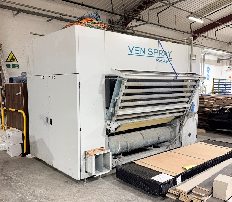 2014 Venjakob Ven Smart Paint Line on behalf of Kitchen Manufacturer, due to Business Restructure | Loading Available
