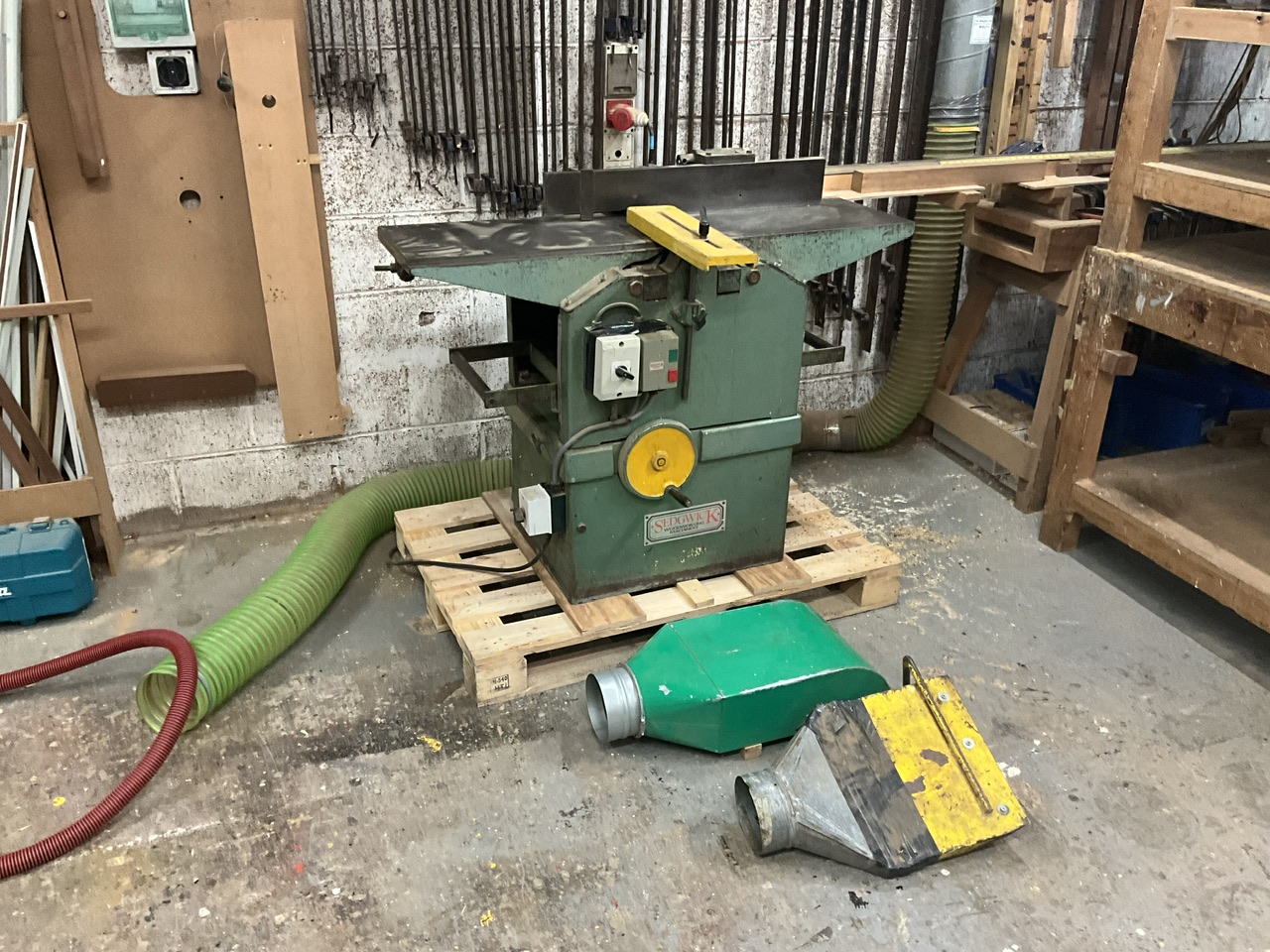 Entire Contents of Joinery Workshop to include Machinery, Tooling, Forklift, Tools & more, due to Retirement | Loading Available