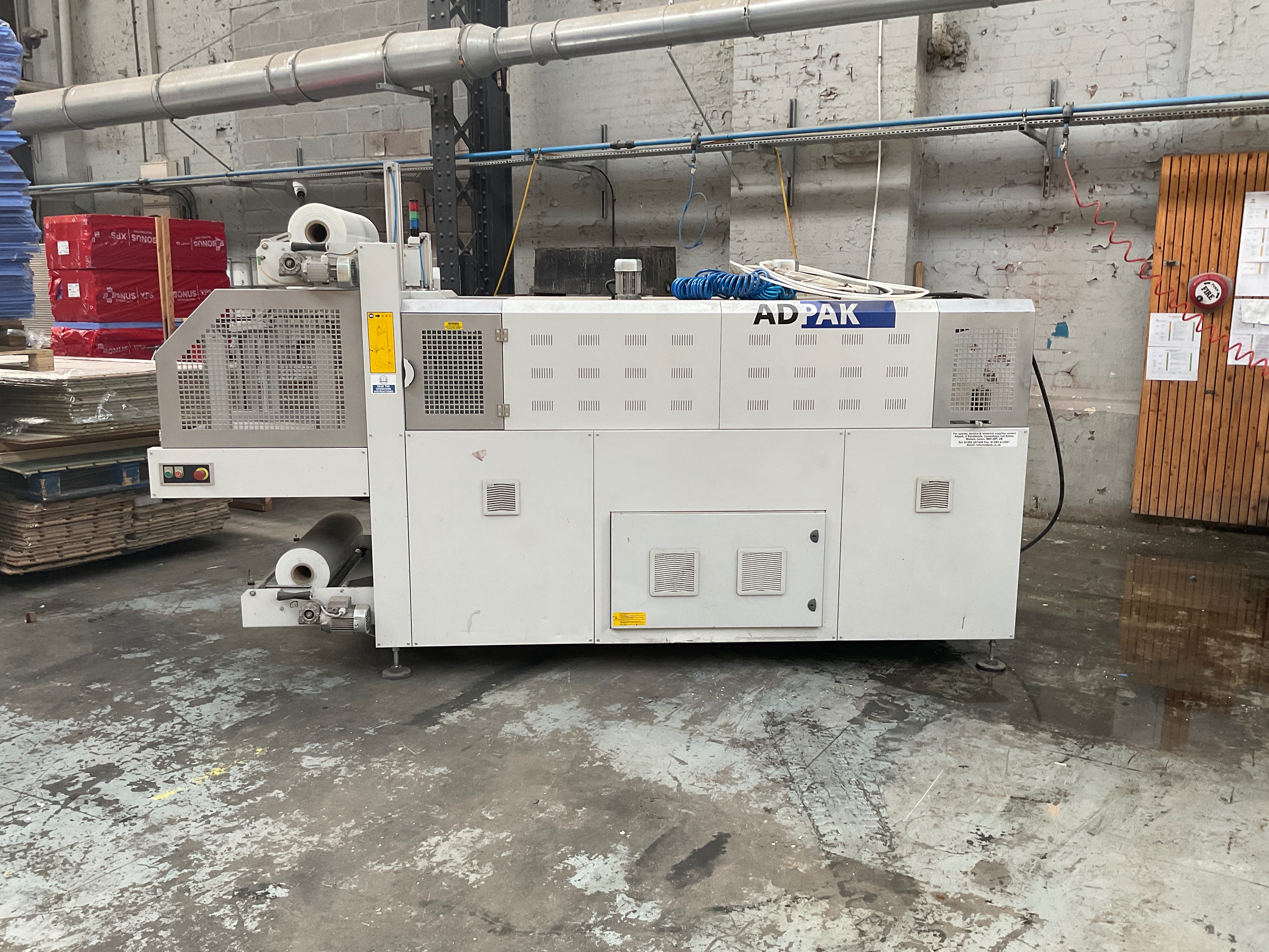 Woodworking & Associated Machinery to include Beam Saw, Injection Moulders, Beam Press, Automatic Shrink Wrapper & more, due to Business Restructure