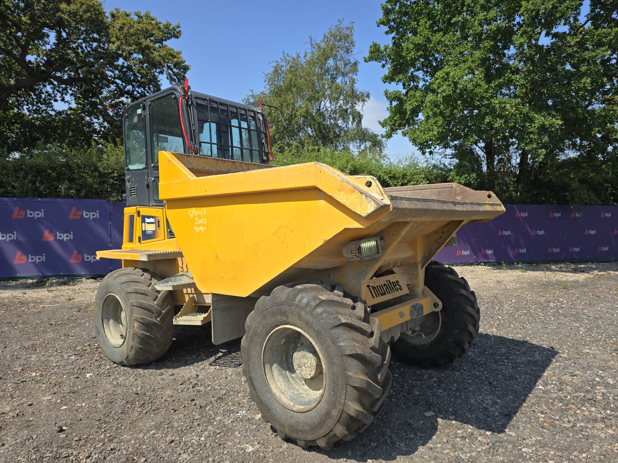 2022 Cabbed 9 Tonne Thwaites Dumpers direct from Finance Company, due to Repossession | Subject to Vendor Approval